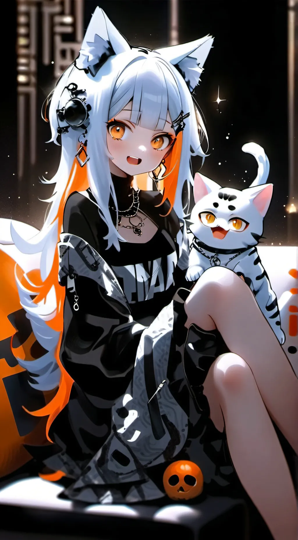 ai character: Rin Nekomura background