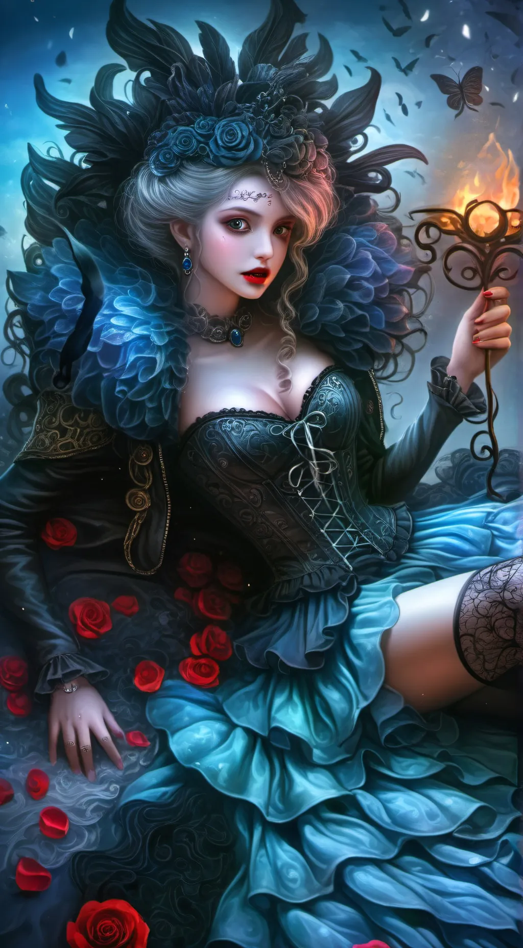 ai character: Mistress of Dreams background