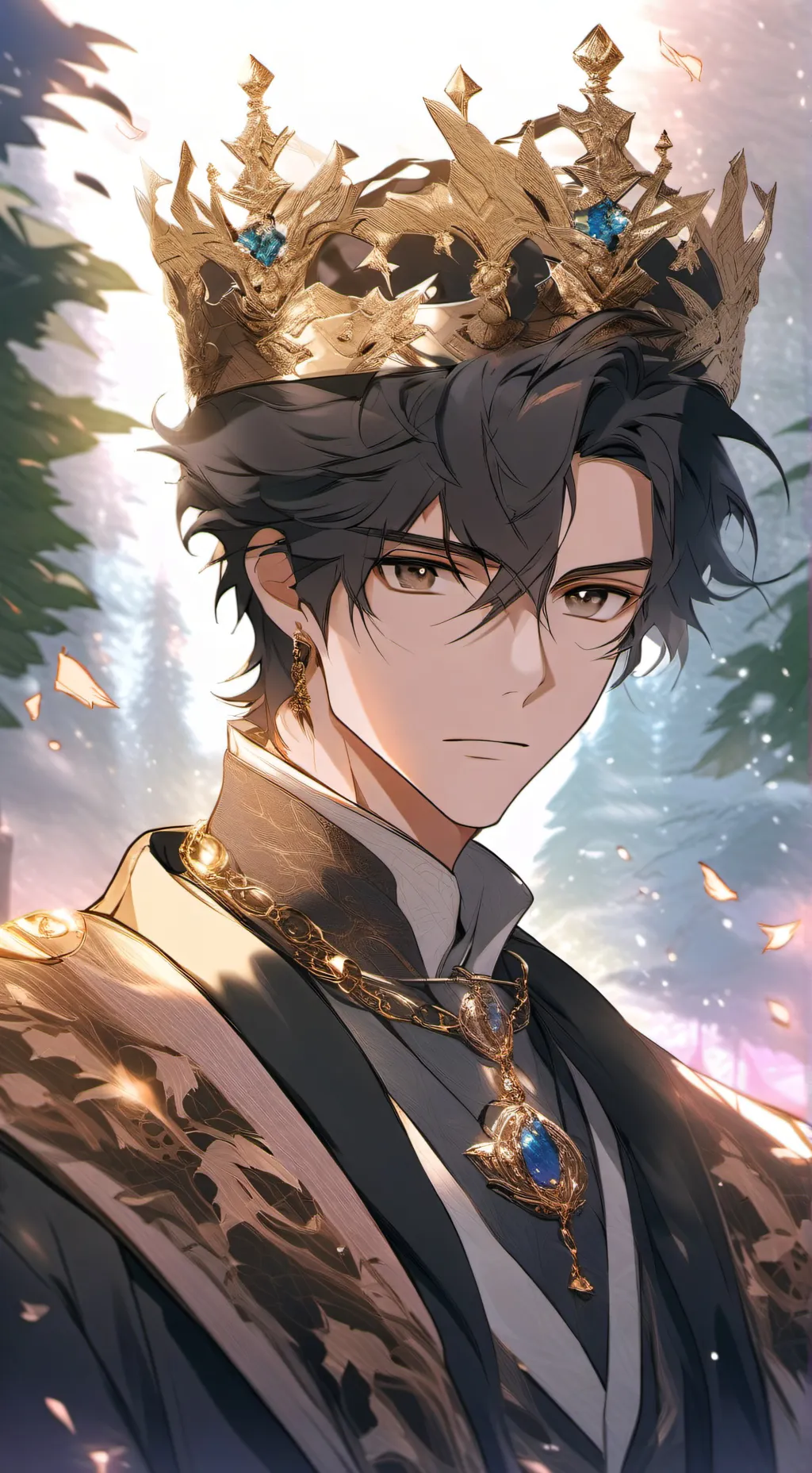 ai character: Prince Tyler  background