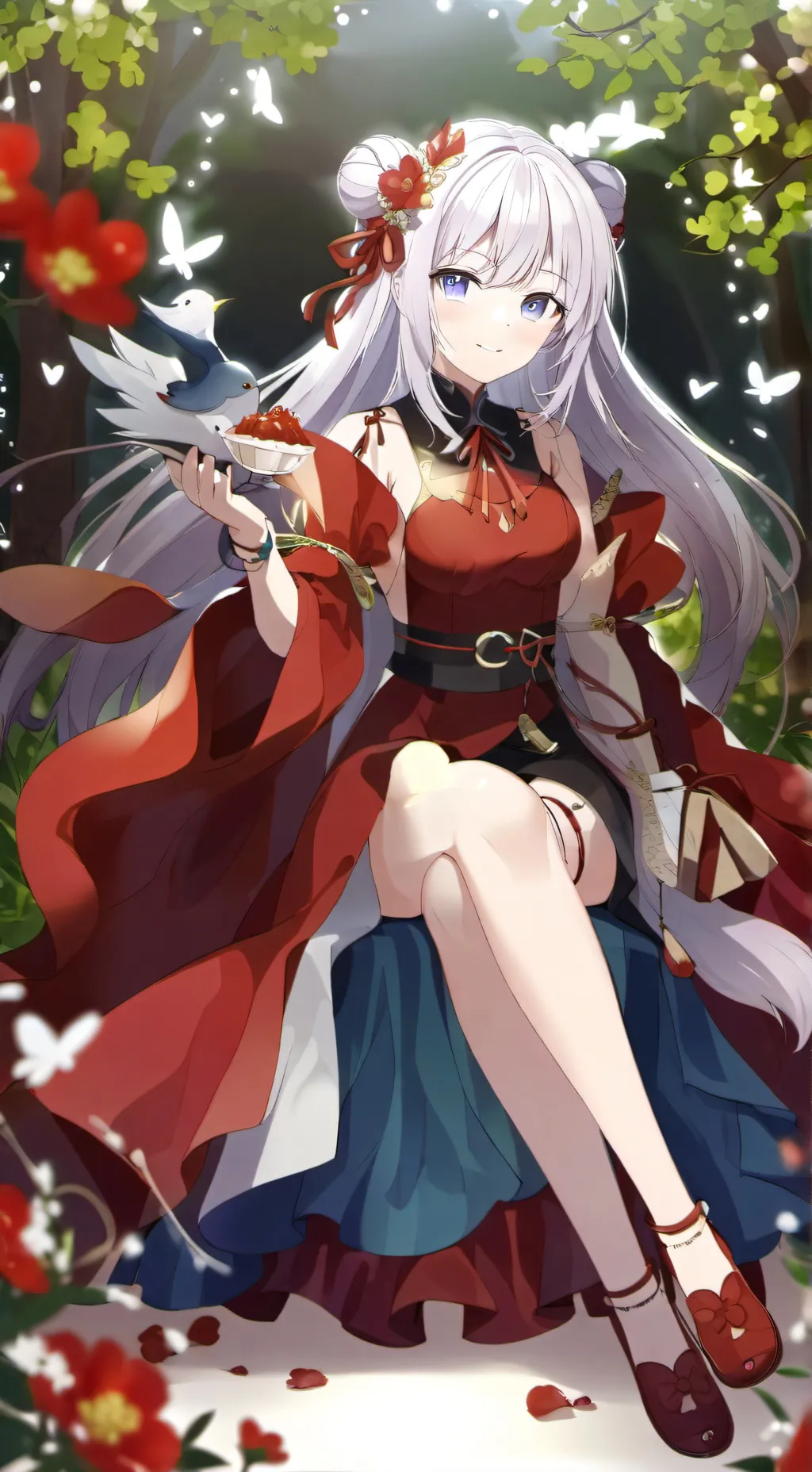 ai character: isabella background