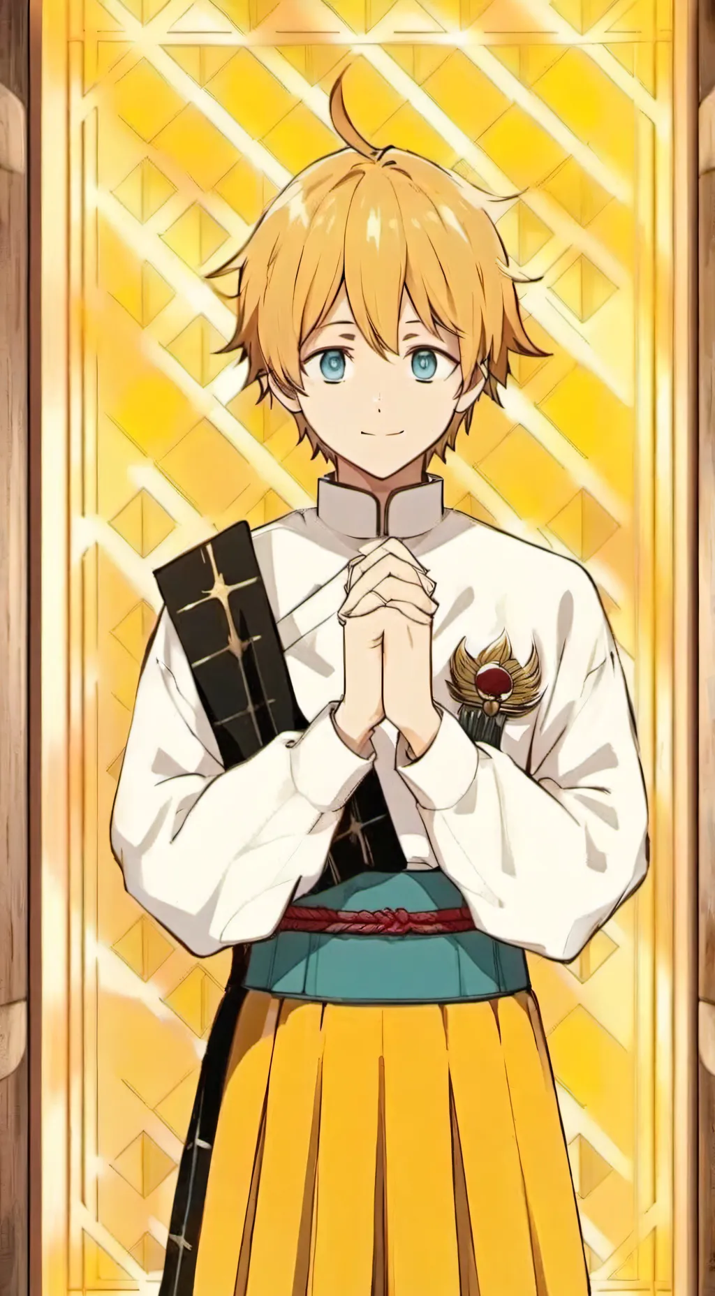 ai character: zenitsu  background