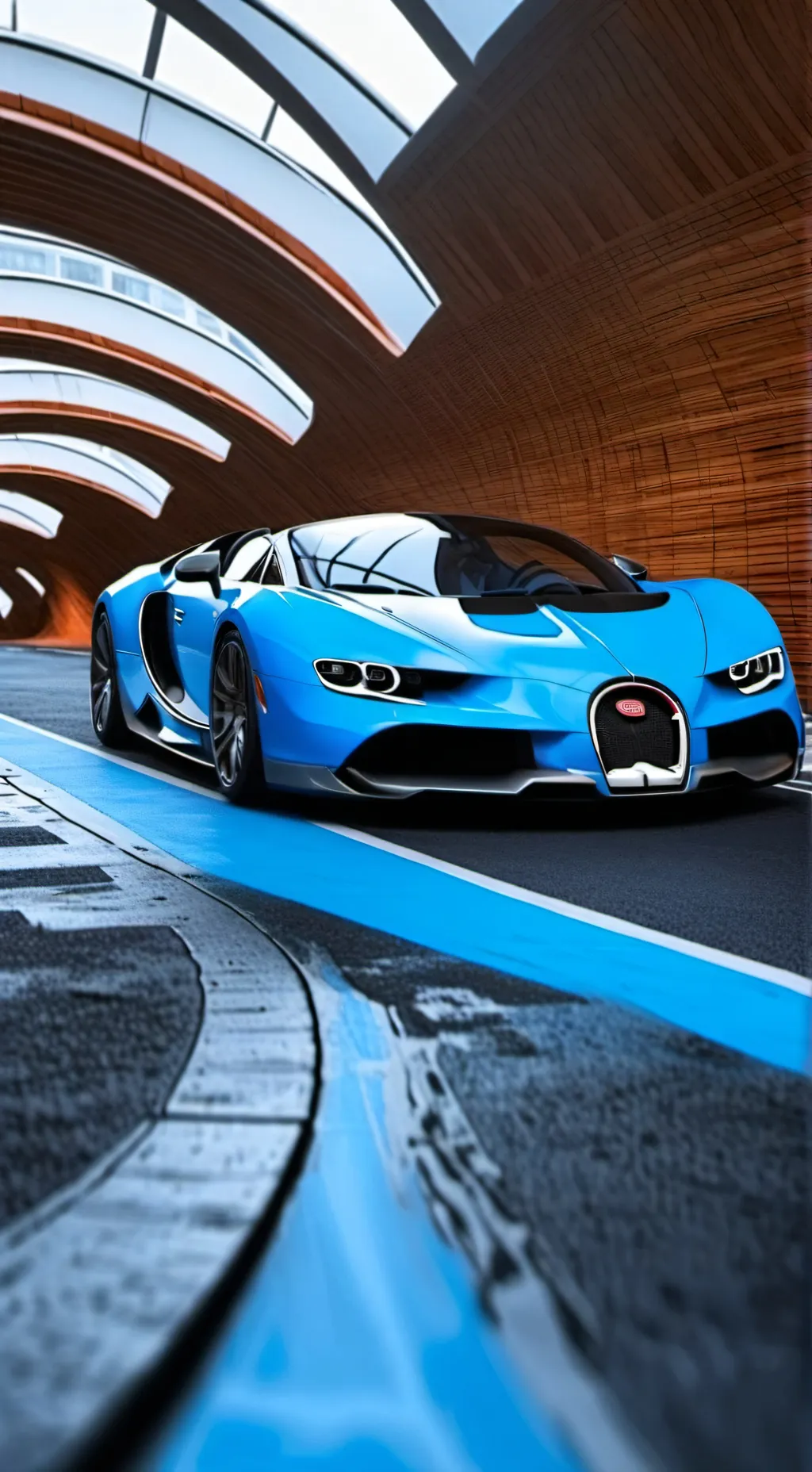ai character: Buggati  background