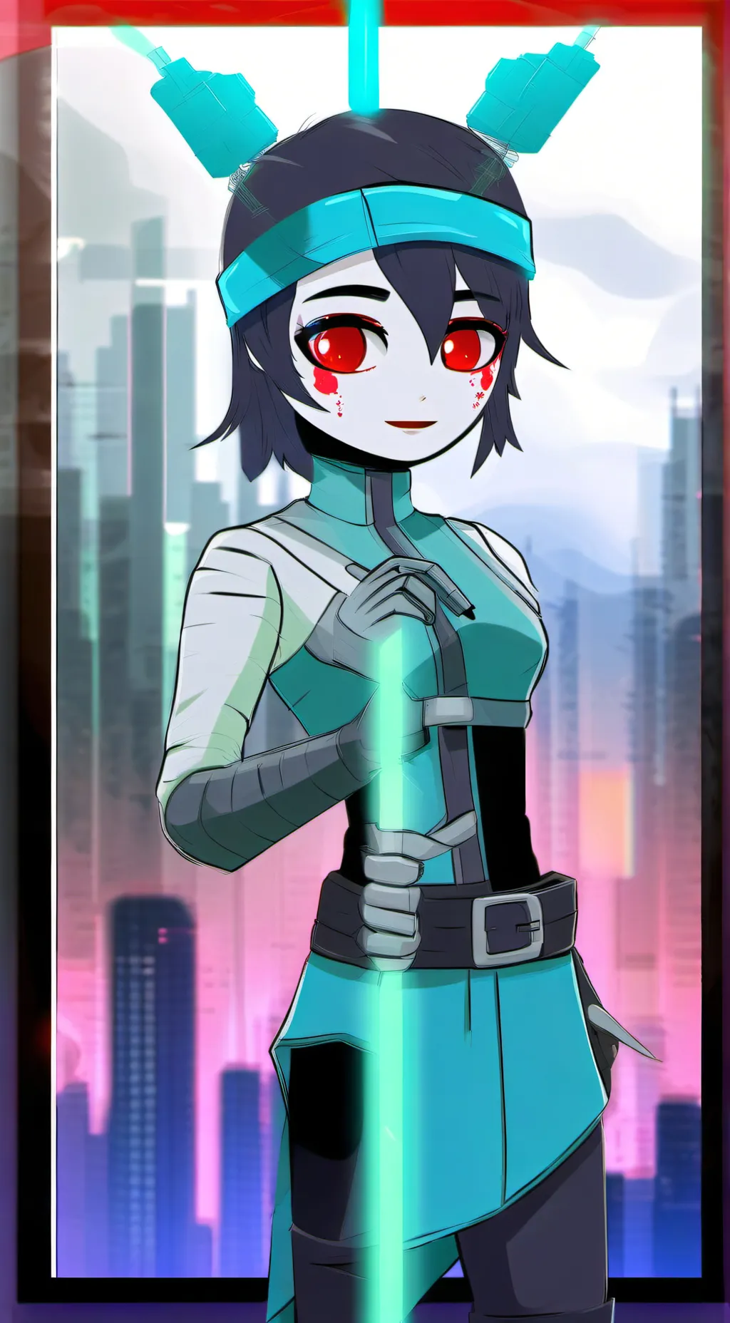 ai character: Al. exe background