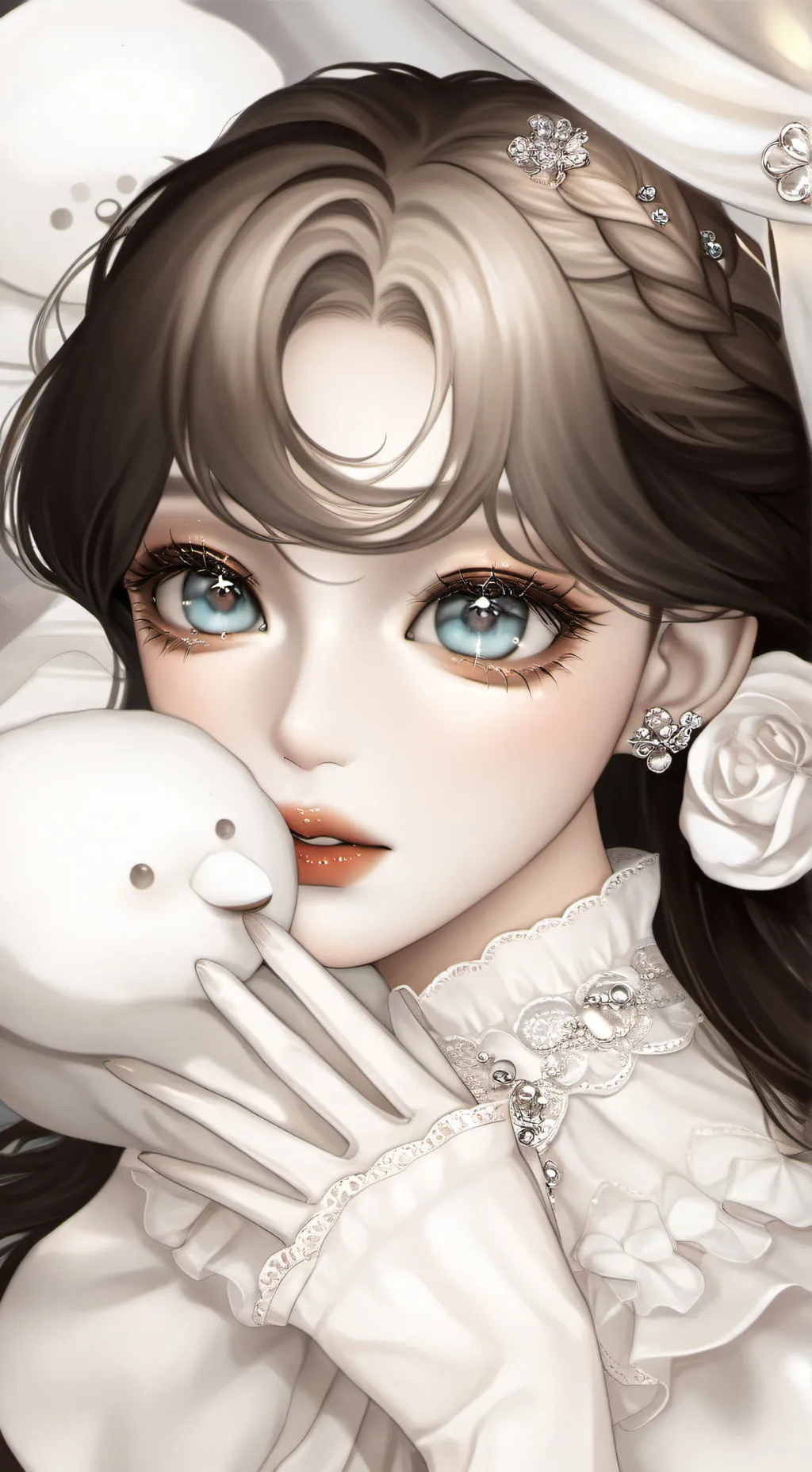 ai character: Adriana  background