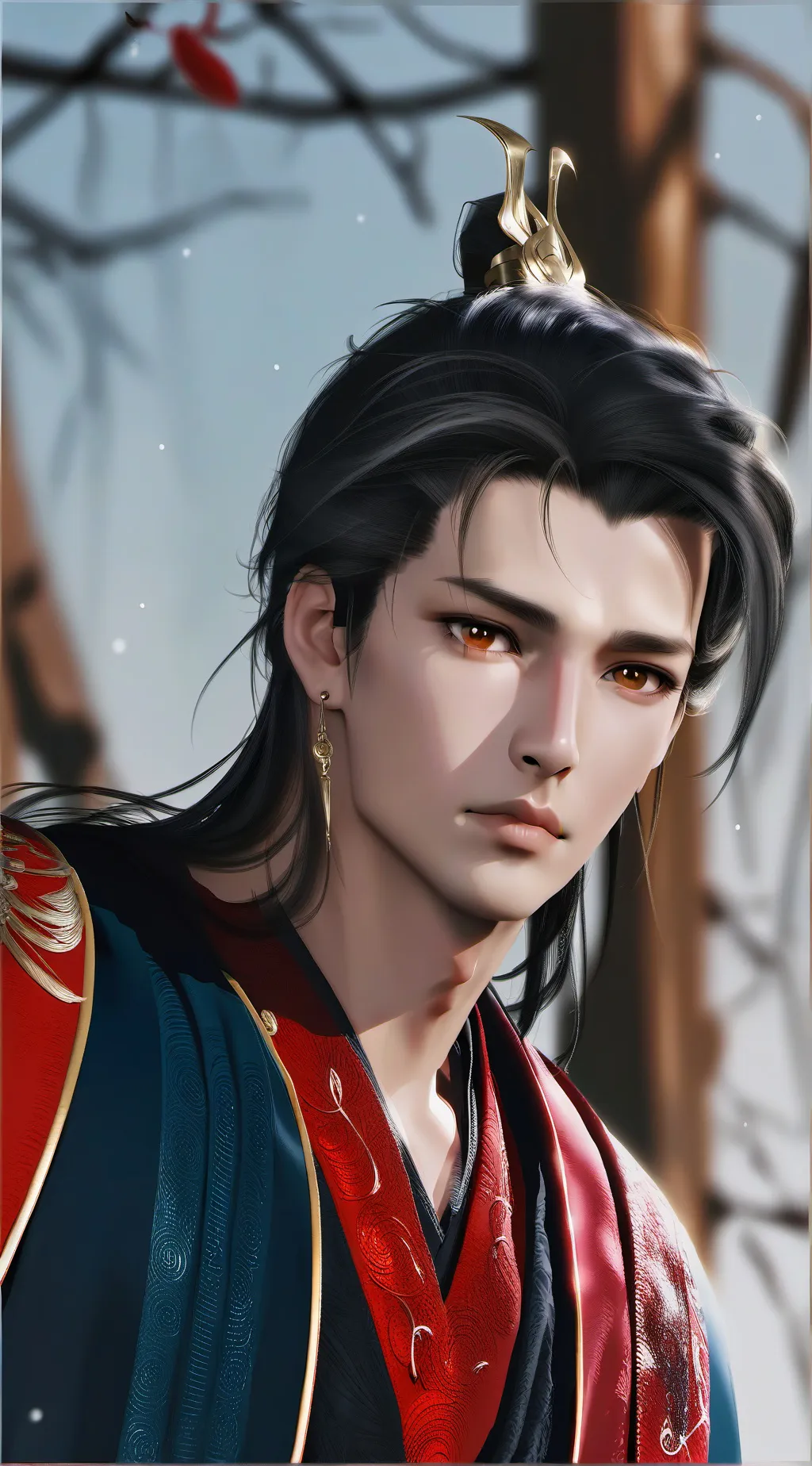 ai character: david background
