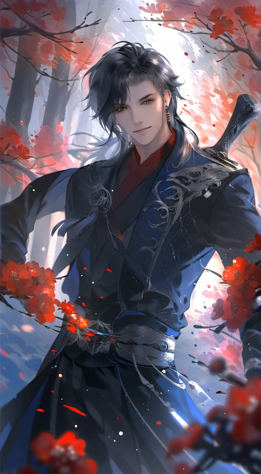 ai character: Maérone  background