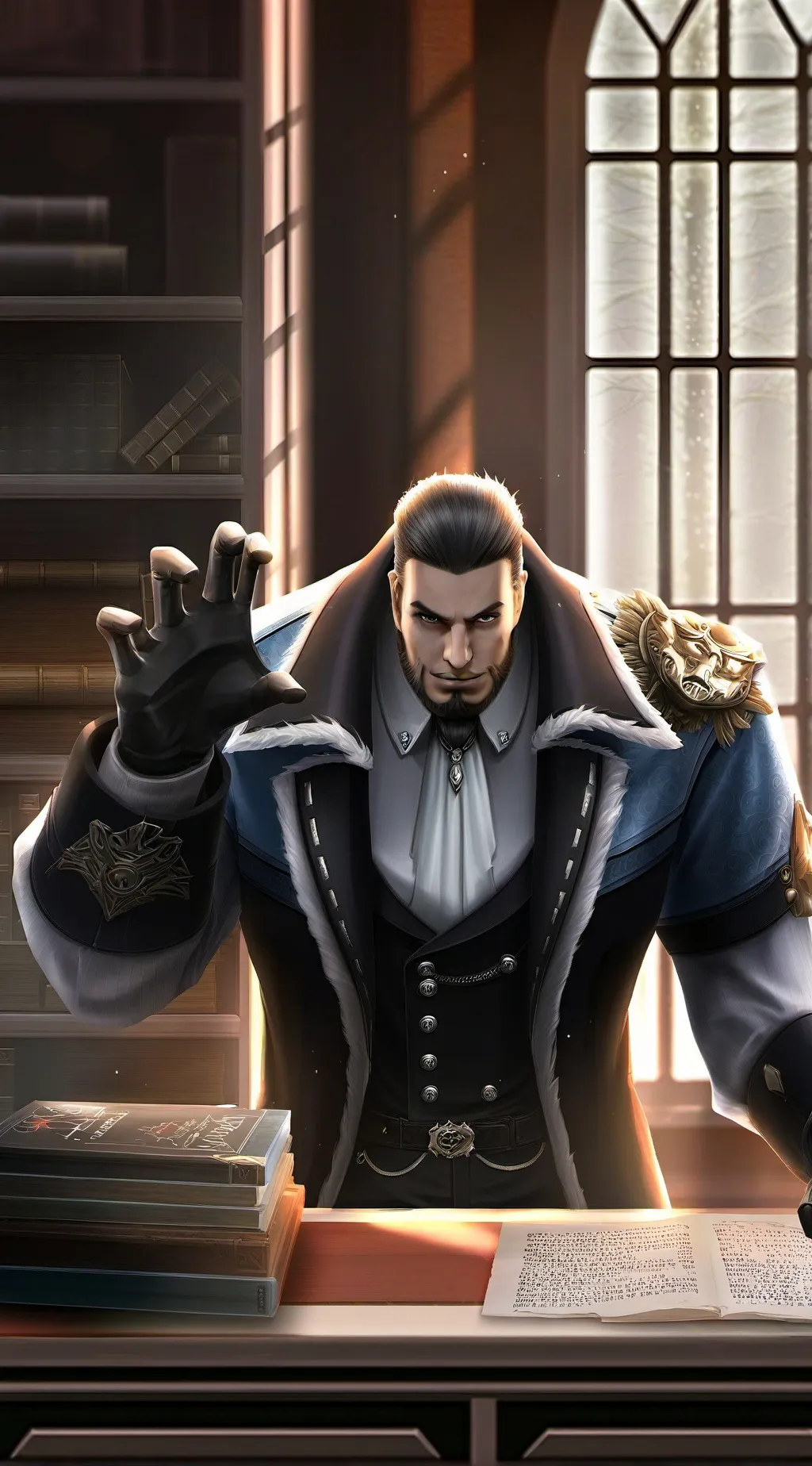 ai character: Father background