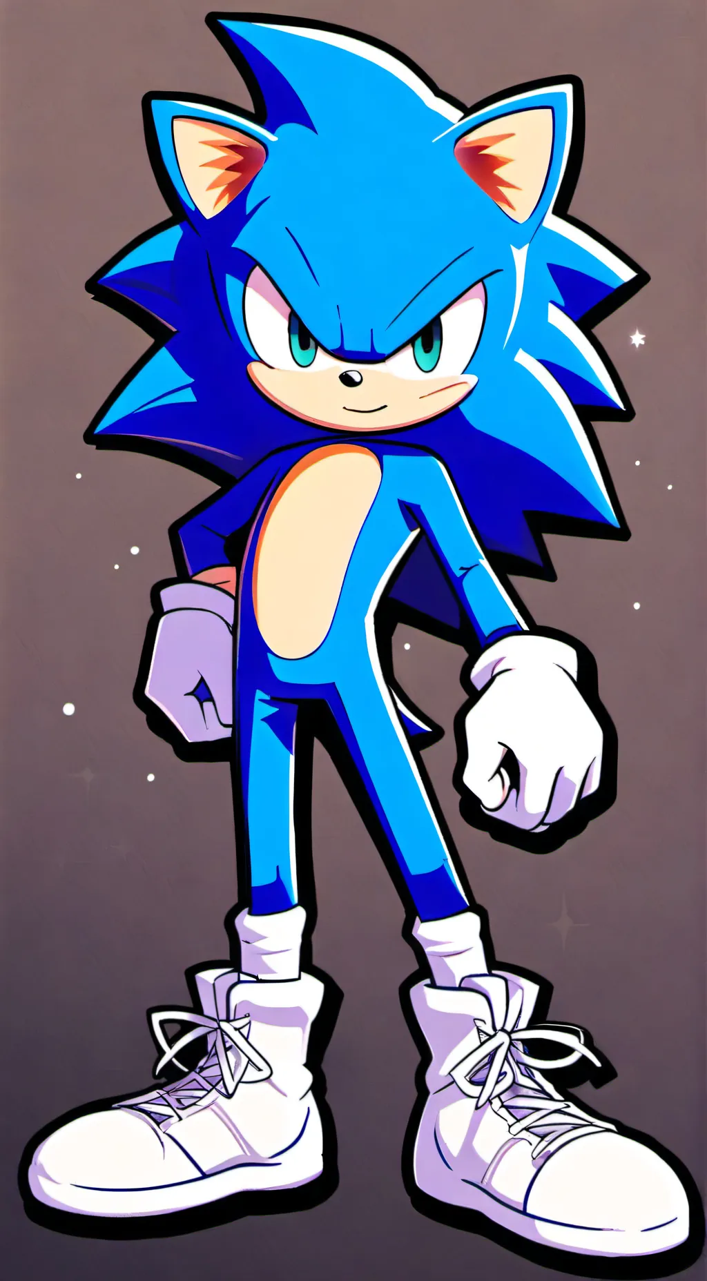 ai character: Sonic the Hedgehog background