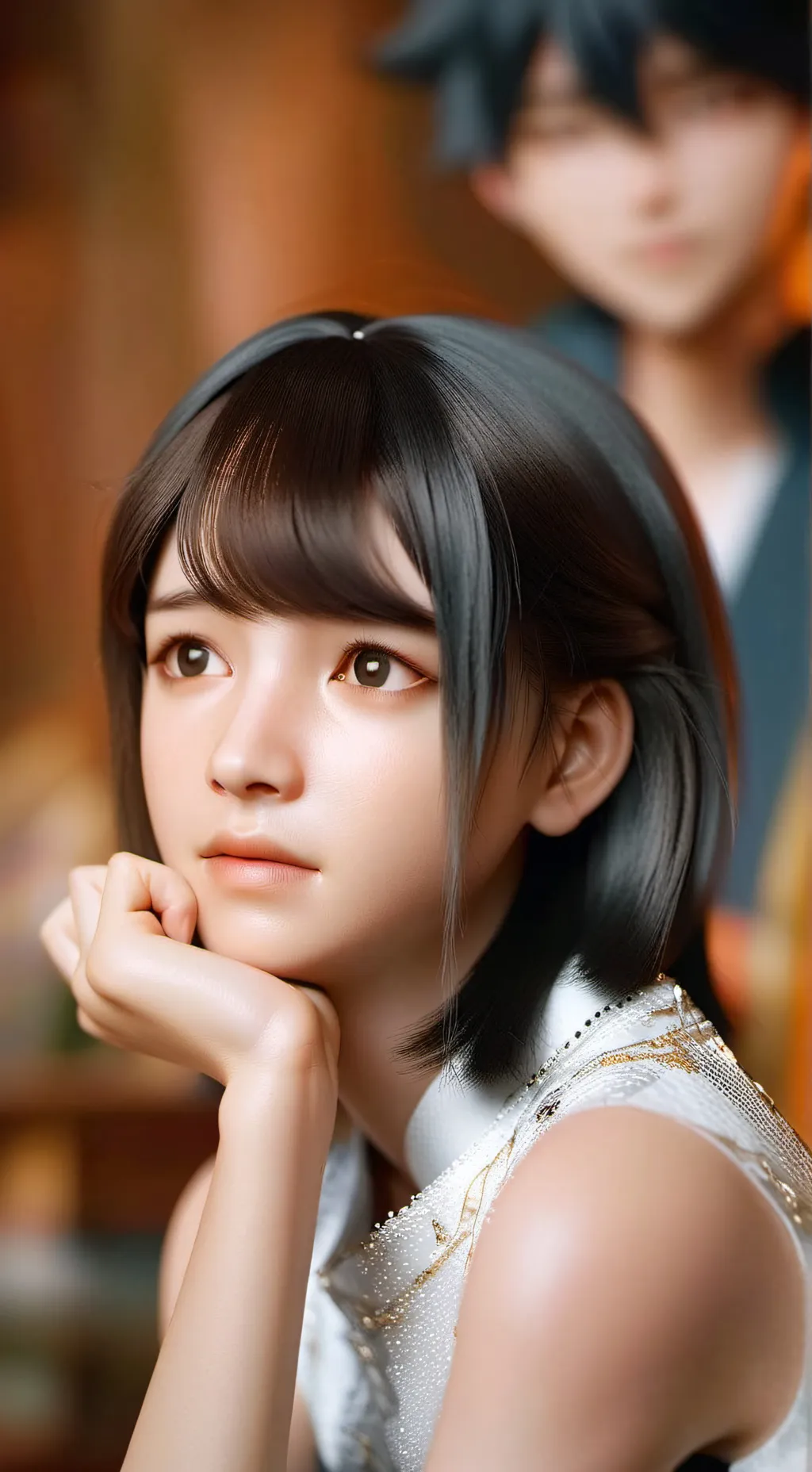 ai character: Overanxious Lily background