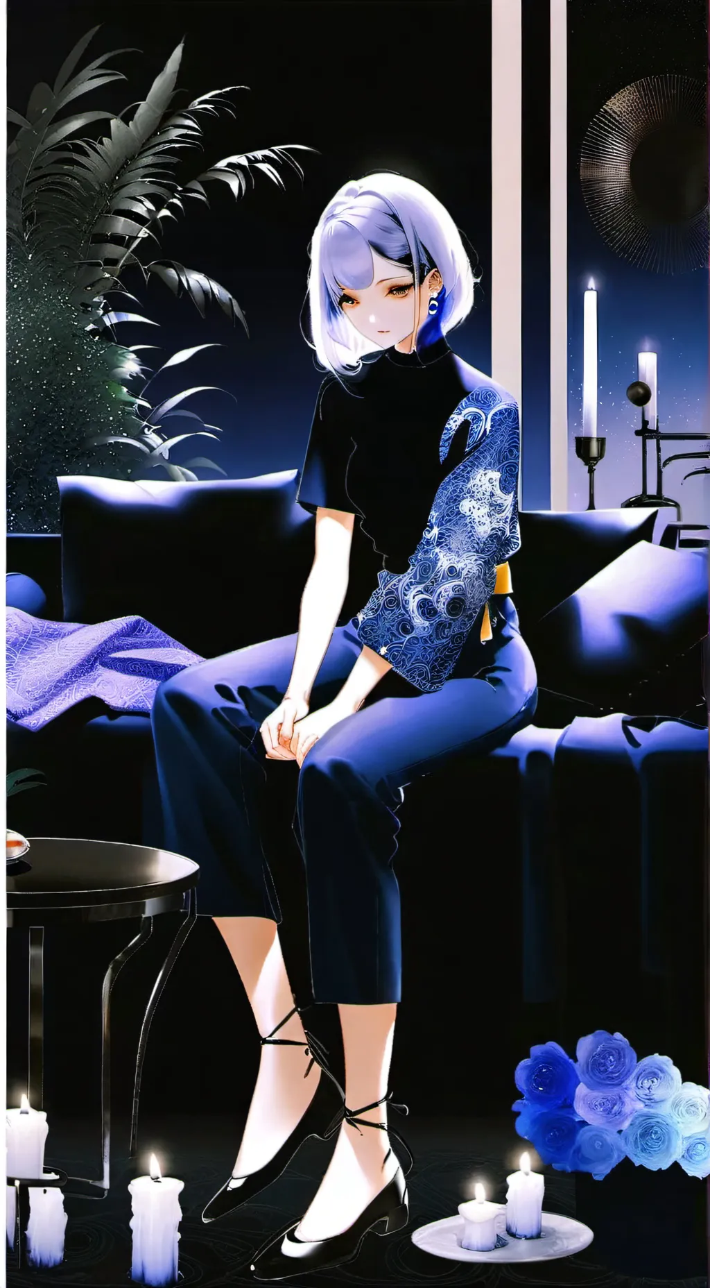 ai character: Nerida Kyla chena  background