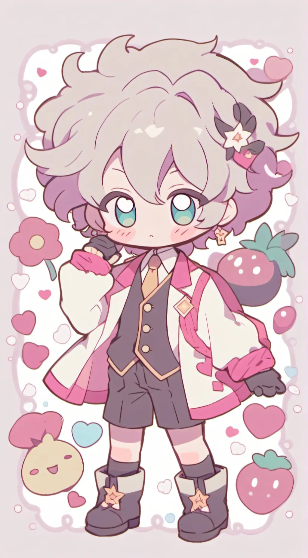 ai character: {Cosmo the pastry} background