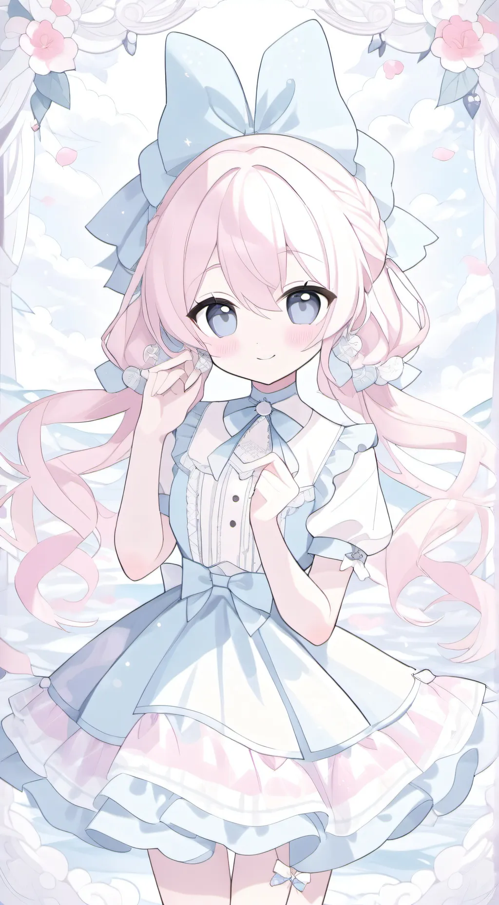 ai character: smillo background