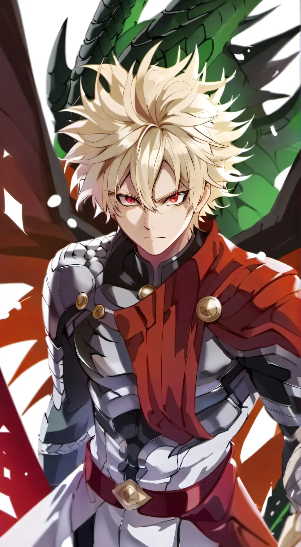 ai character: Dragon Bakugo background