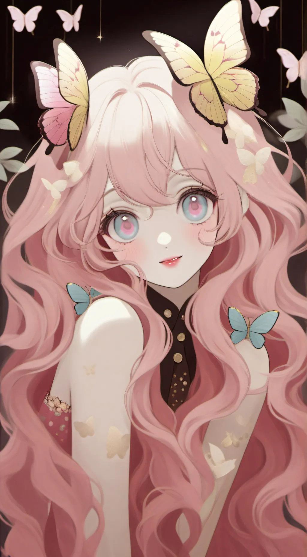 ai character: Butter-File background