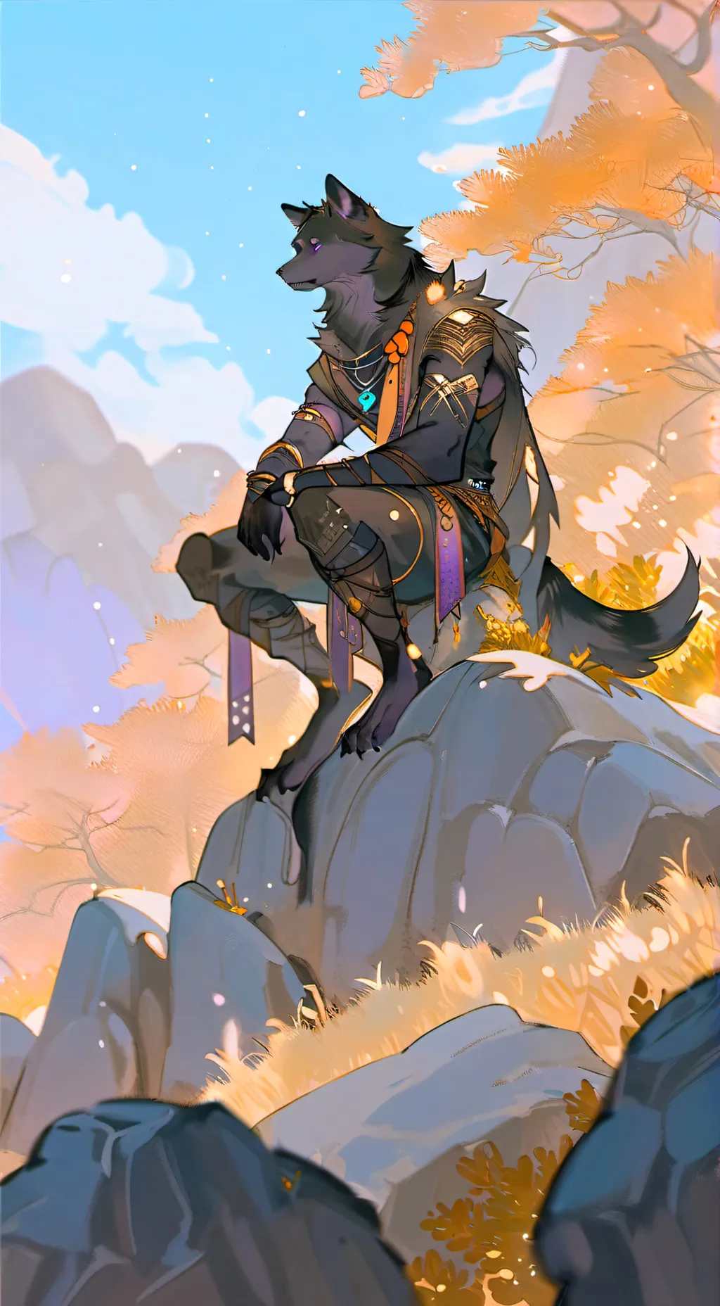 ai character: Storm background