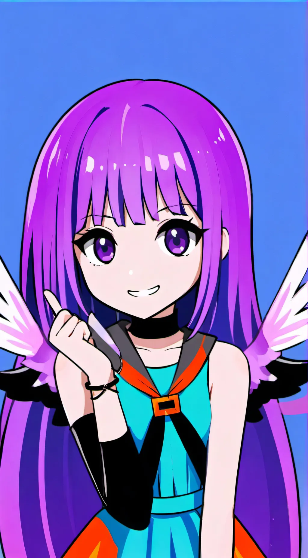 ai character: Zoey background