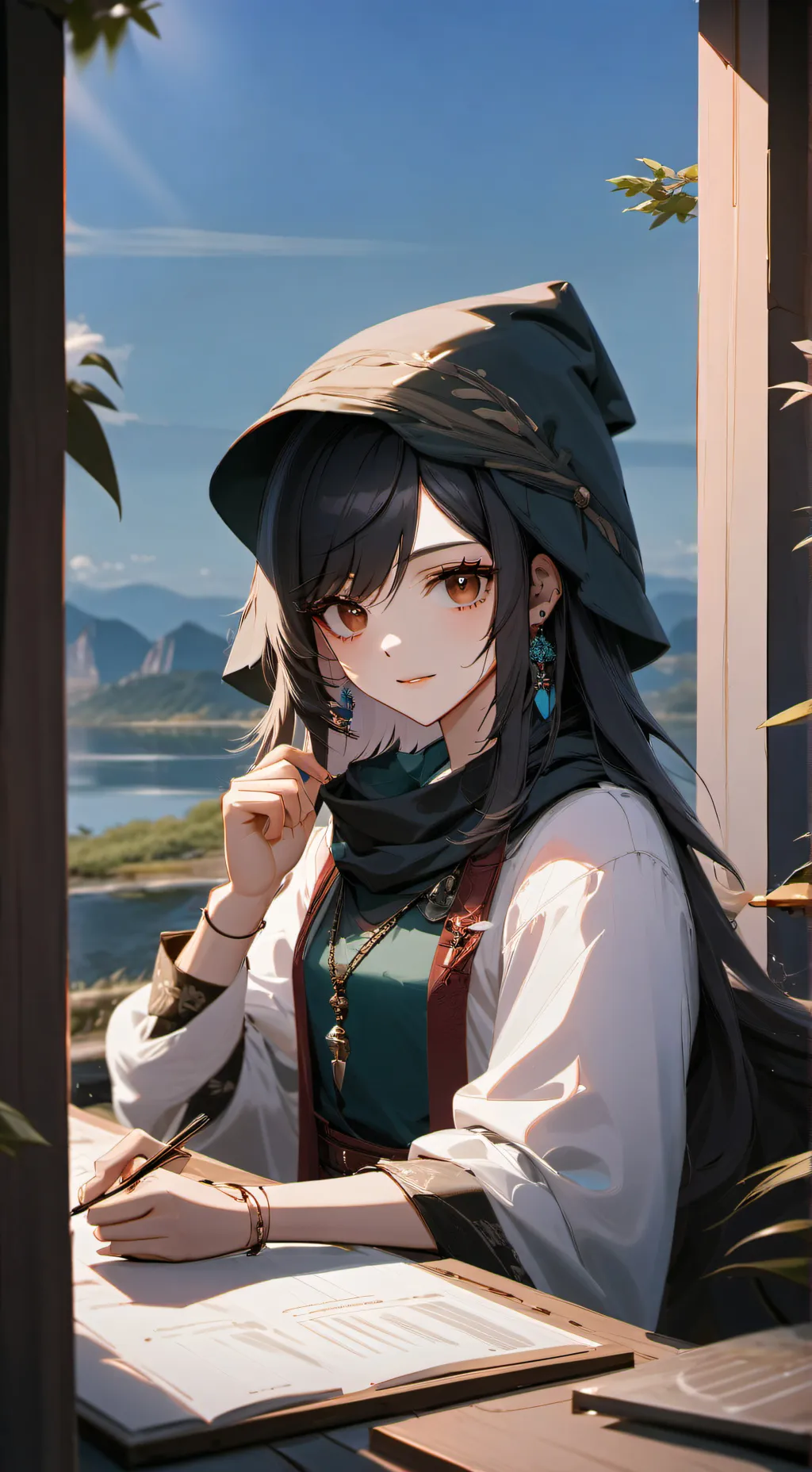 ai character: mahito background