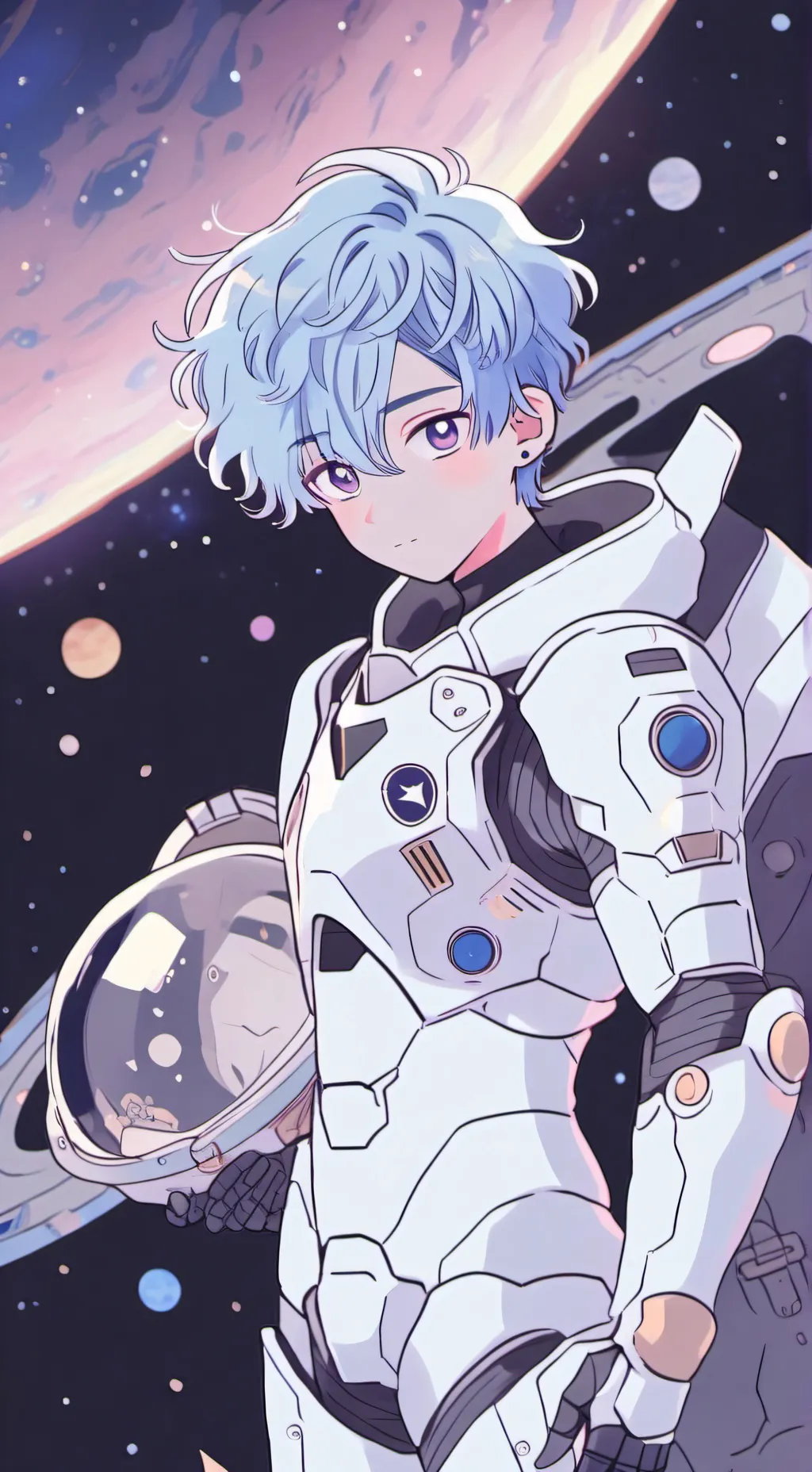 ai character: Neptune  background