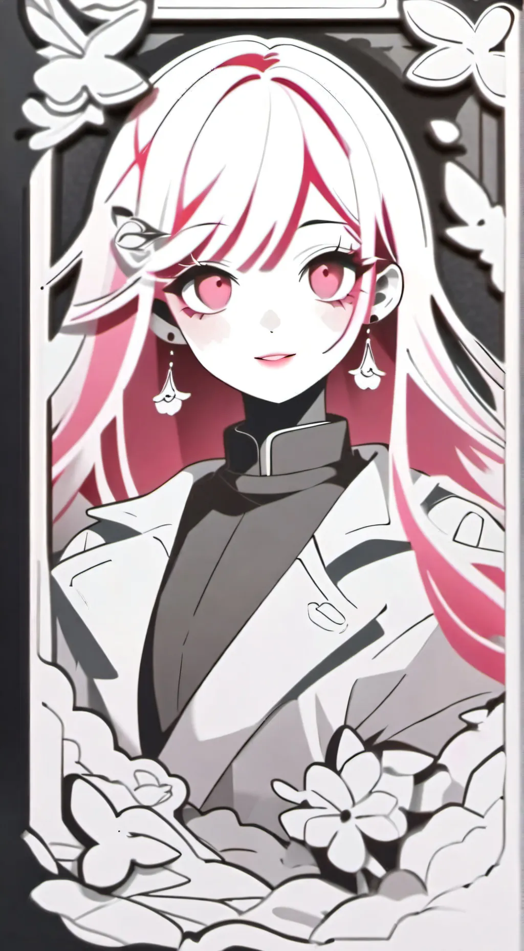 ai character: Girls test background