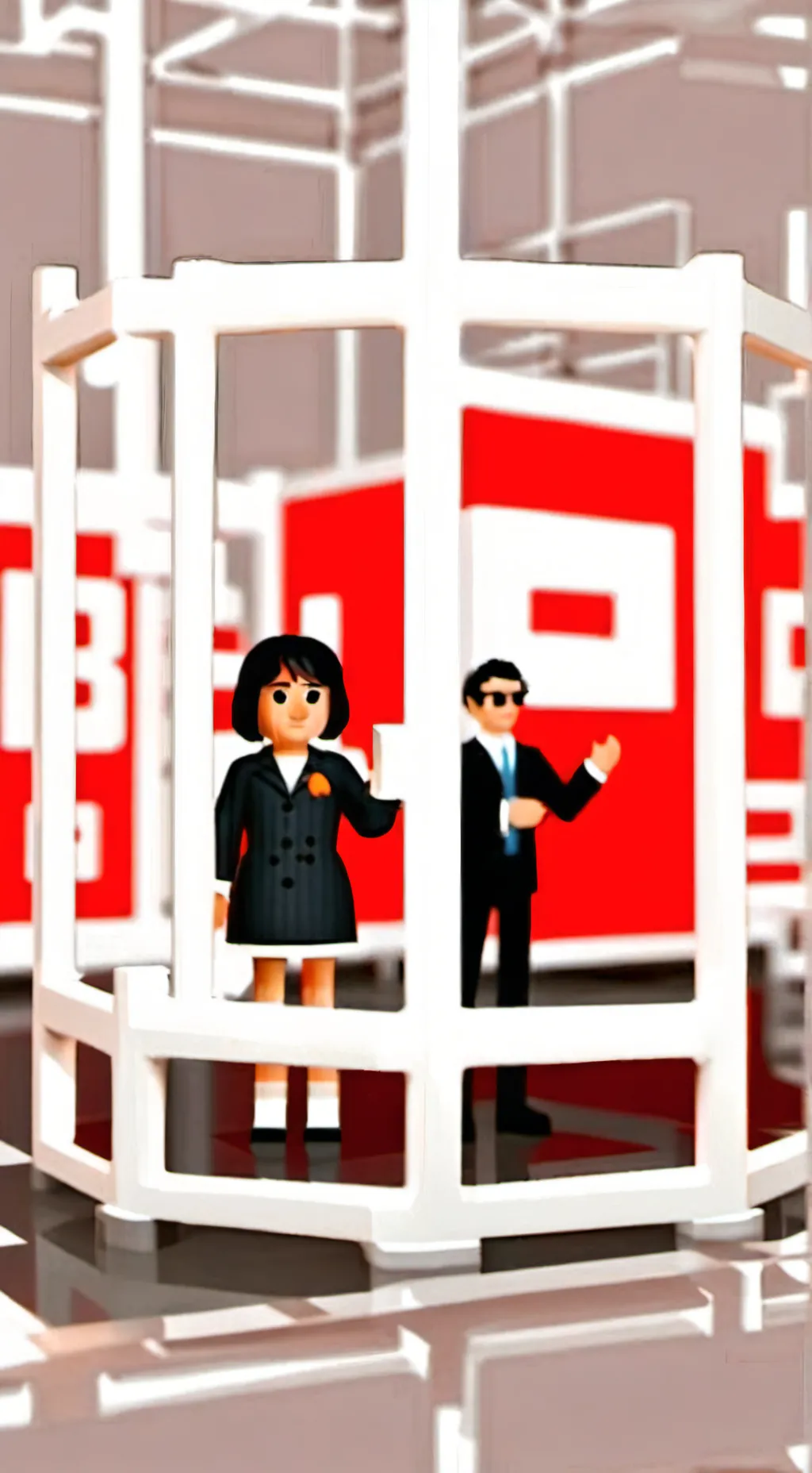 ai character: Roblox movie background