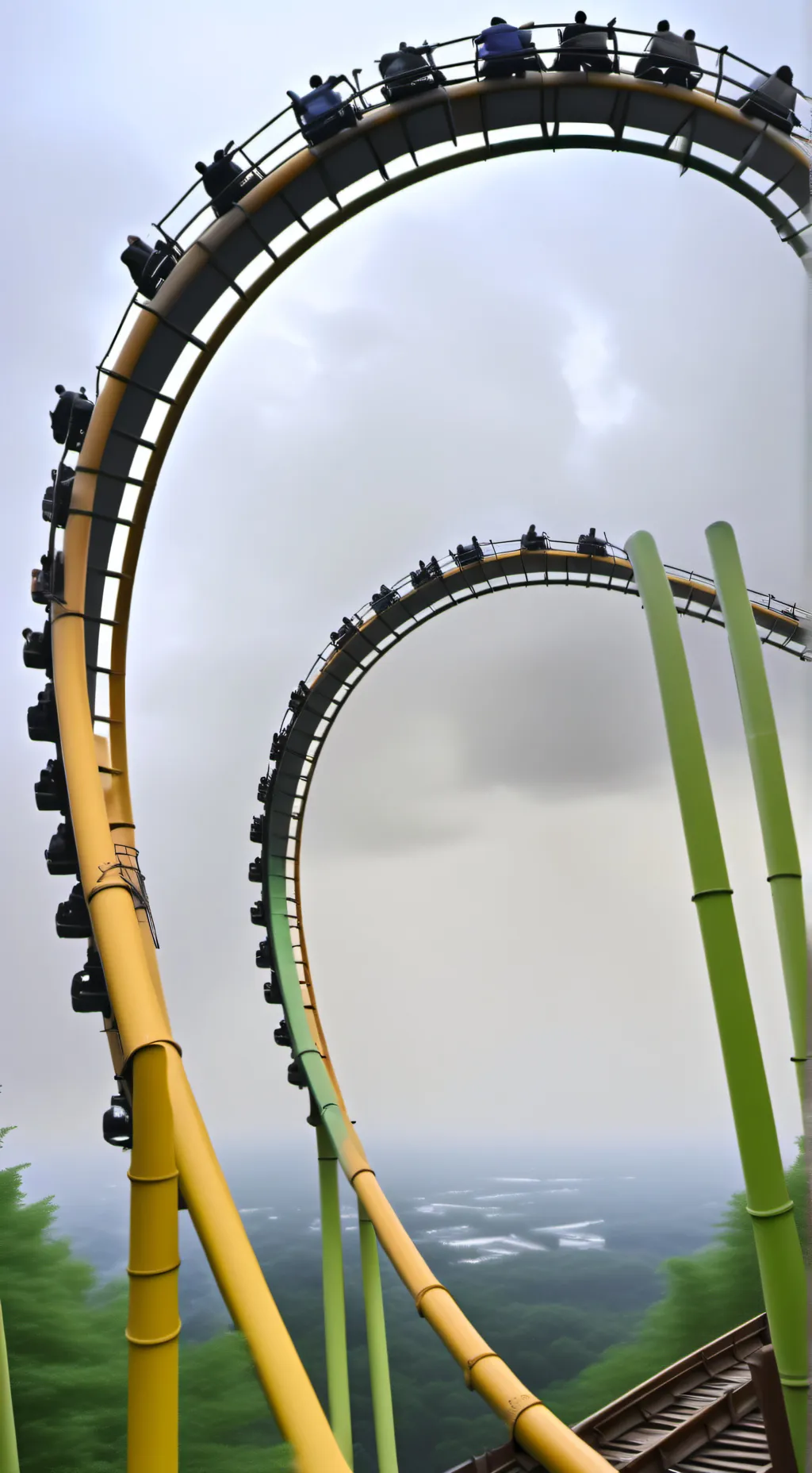 ai character: Hogwarts carnival background