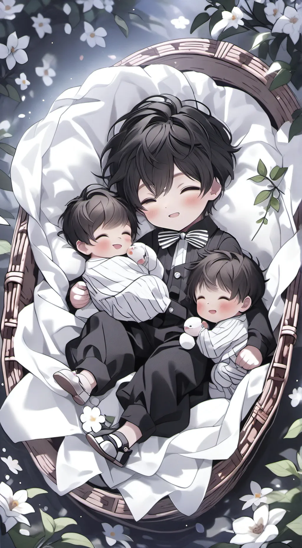 ai character: °~Little babies~ background