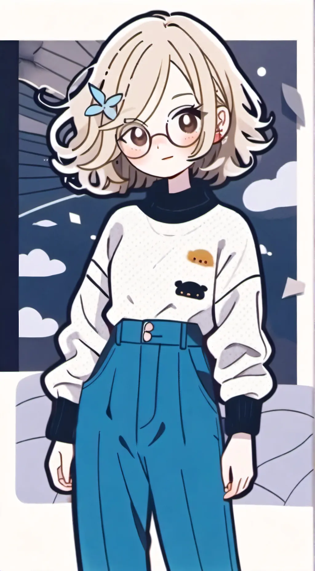 ai character: Zera background