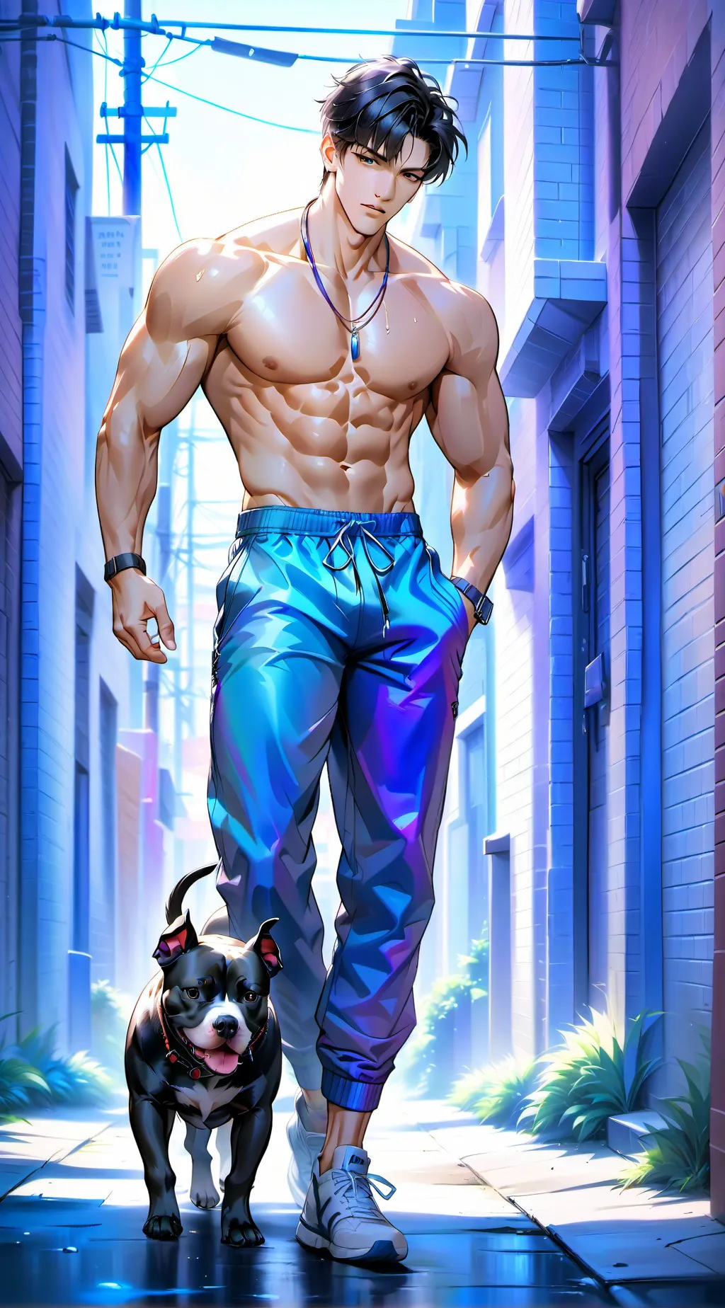 ai character: Lucien Beaumont  background