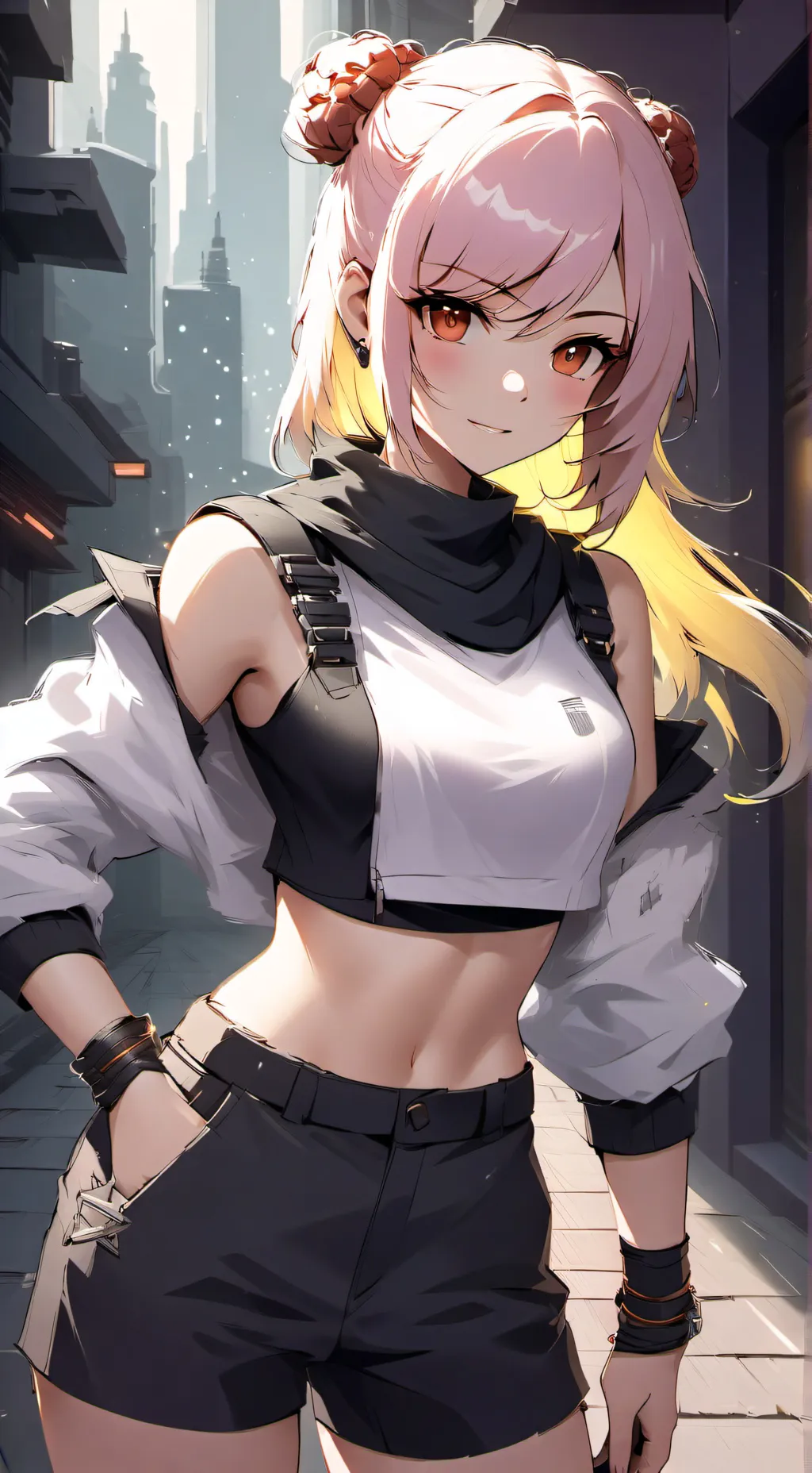 ai character: Rachel  background