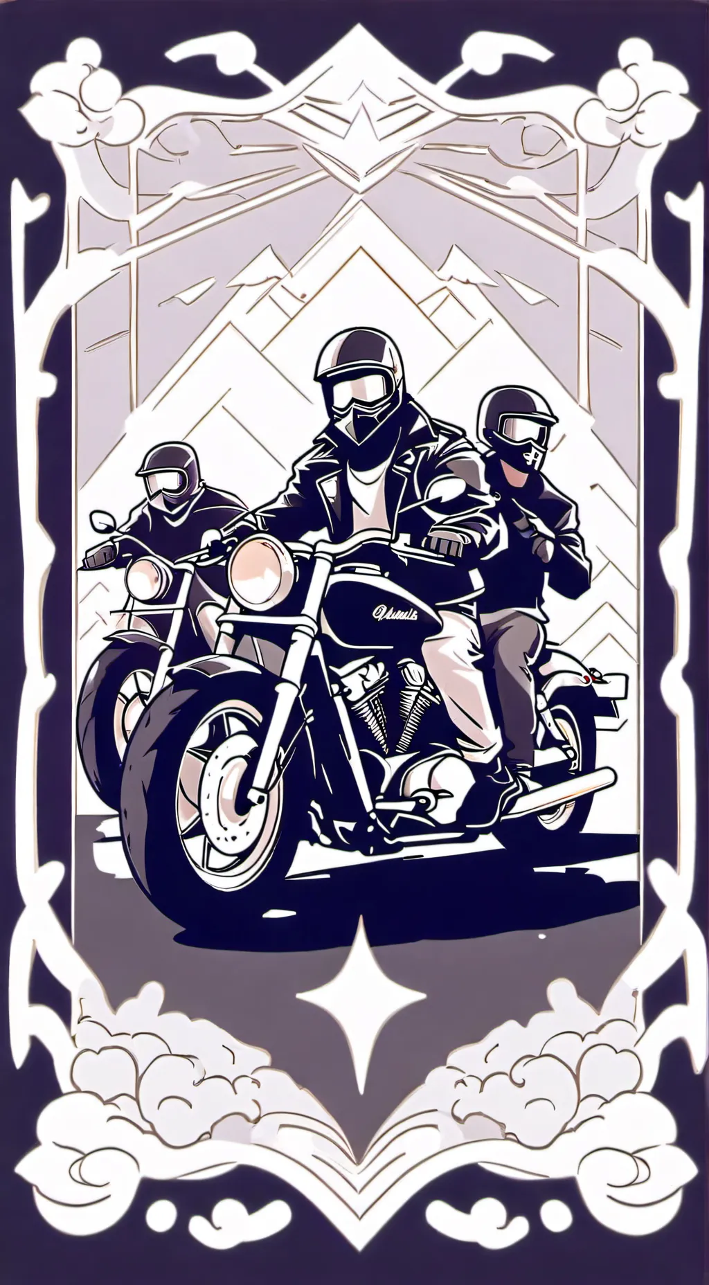 ai character: Motor Freindships background