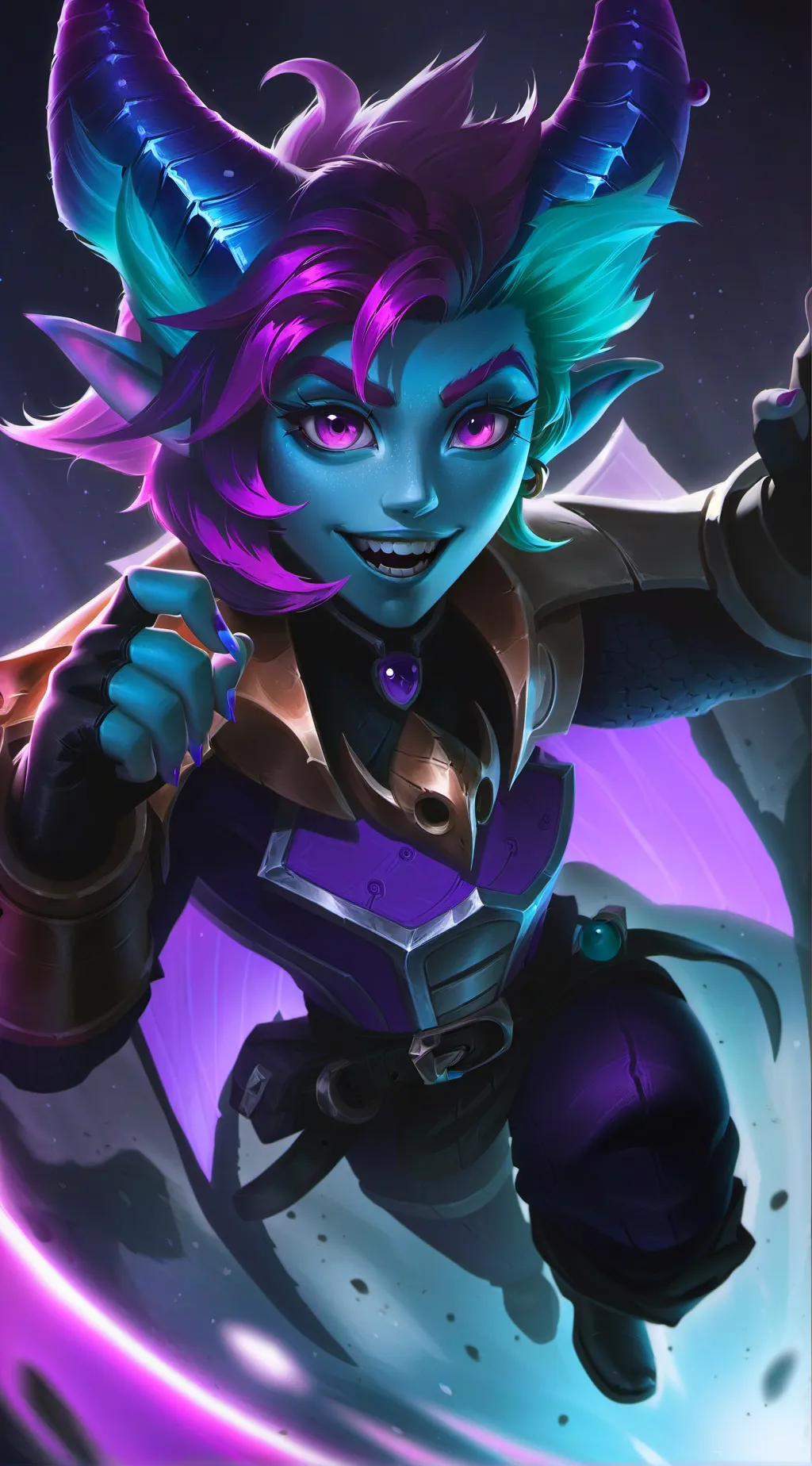 ai character: ☄️Valia👾 background