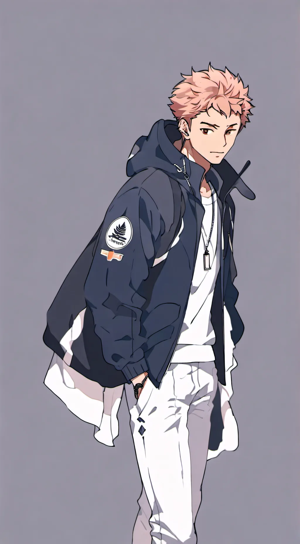 ai character: yuji itadori! background