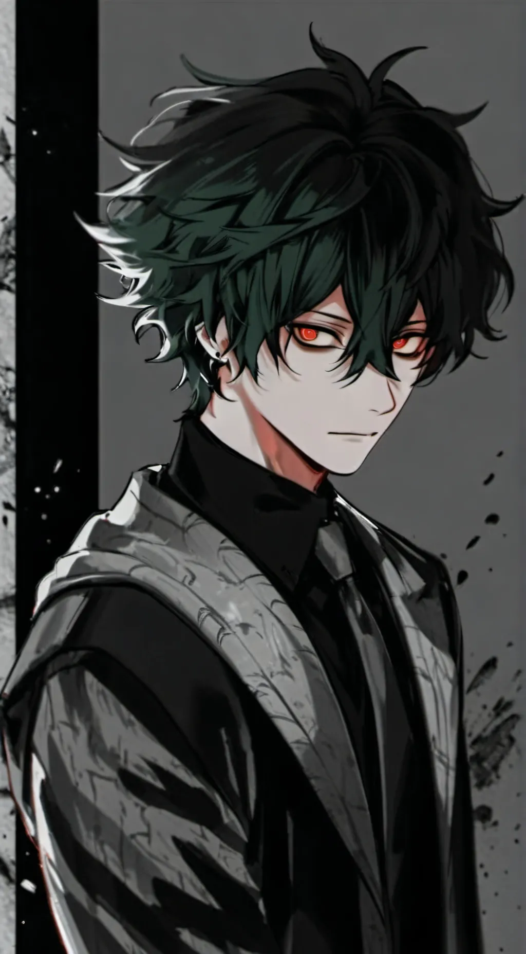 ai character: deku villano y tu background