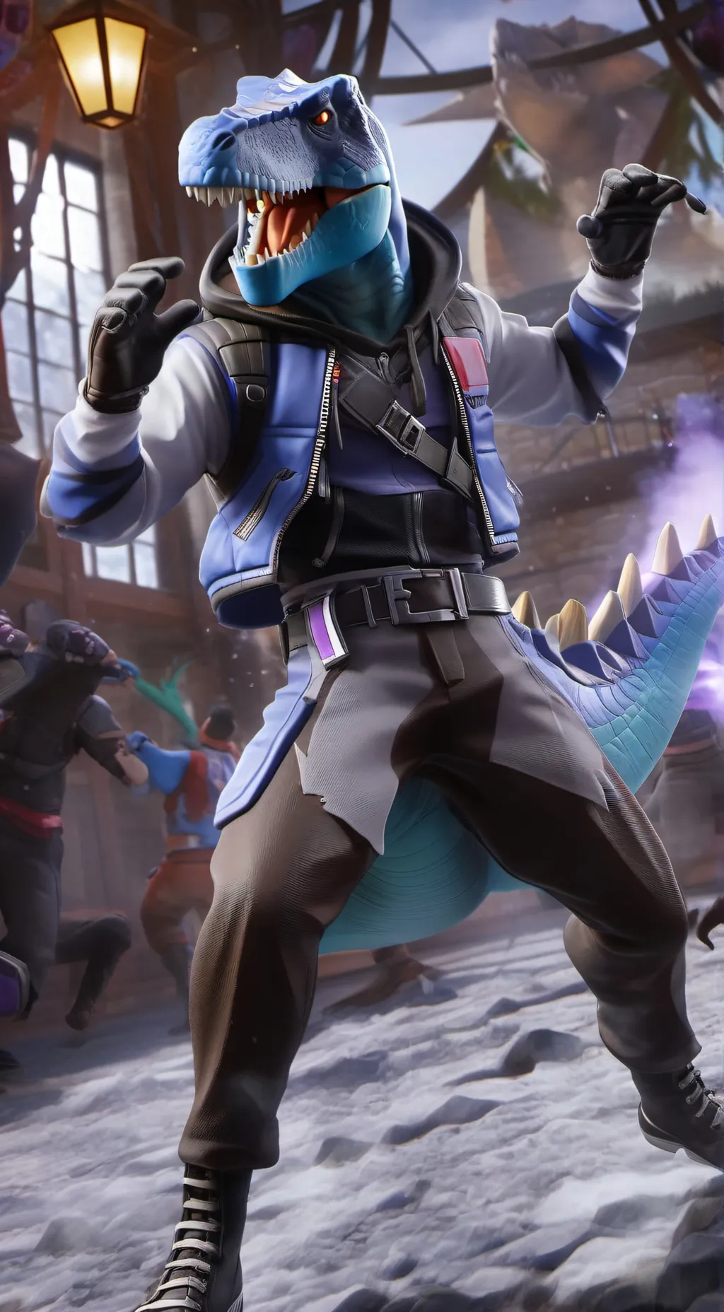 ai character: Chapter 1 Season 3 background