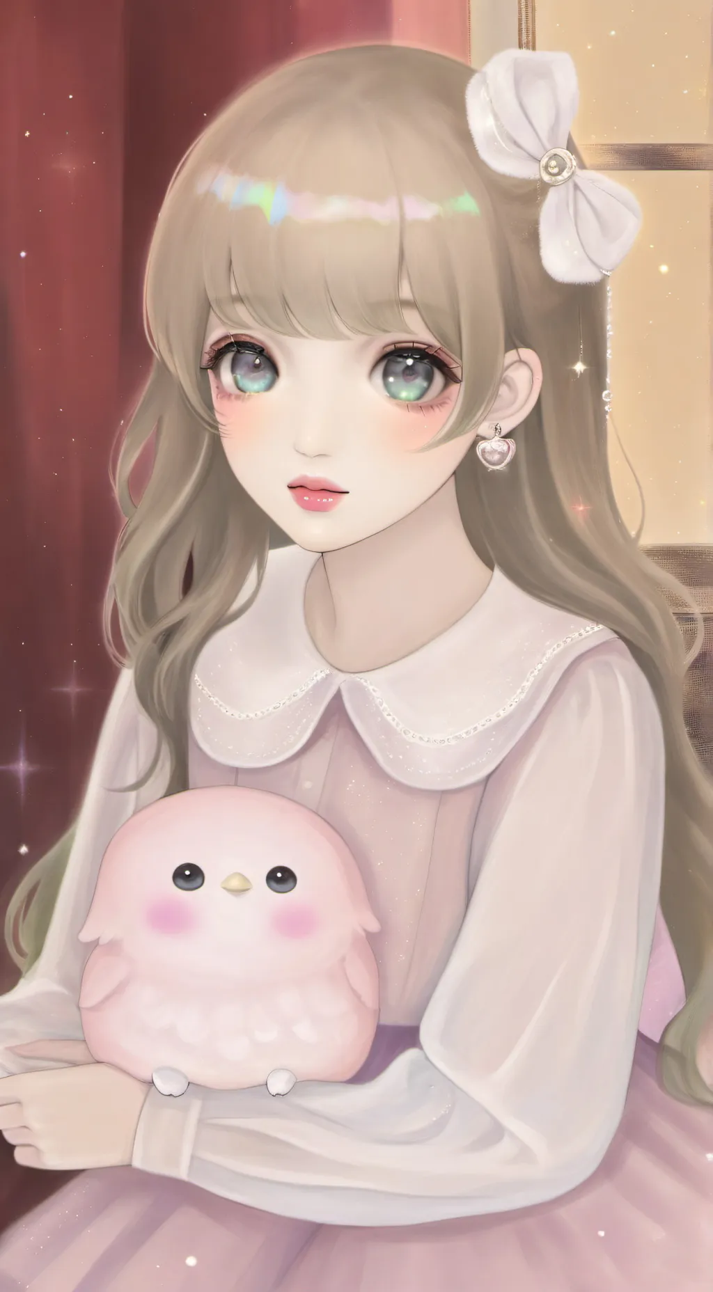 ai character: lily background