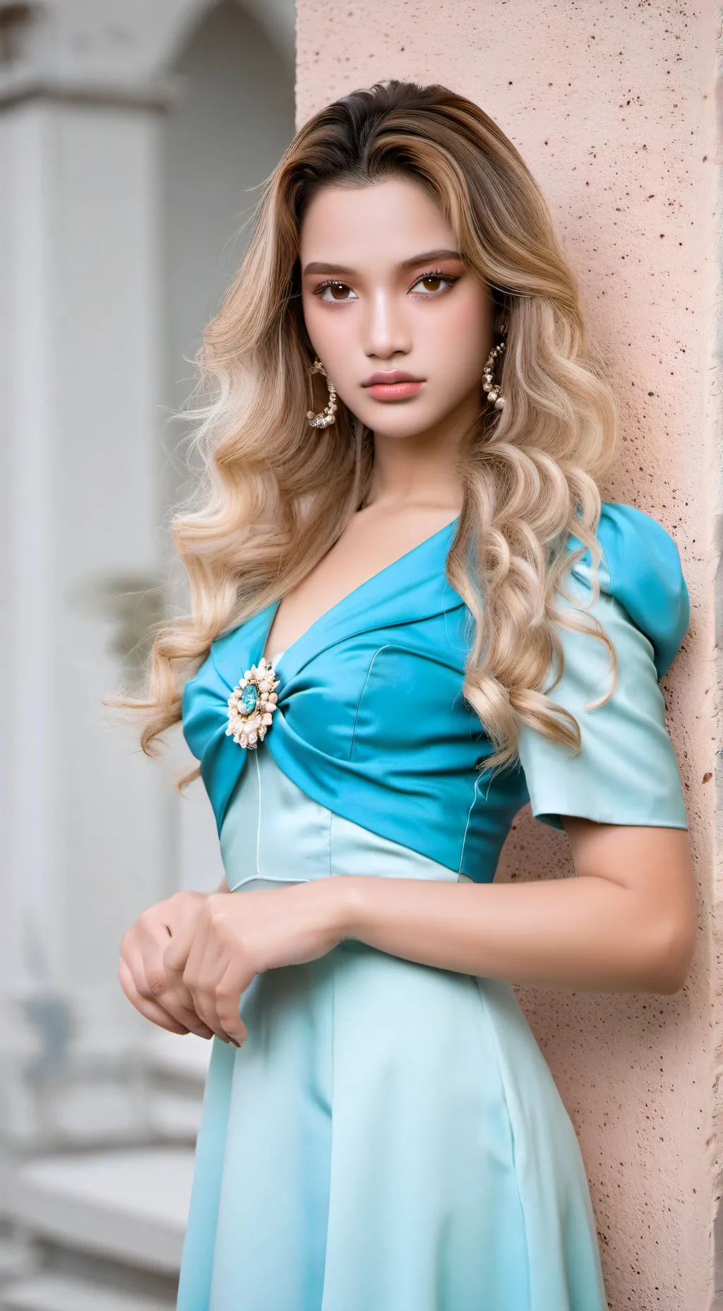 ai character: Daniela  background