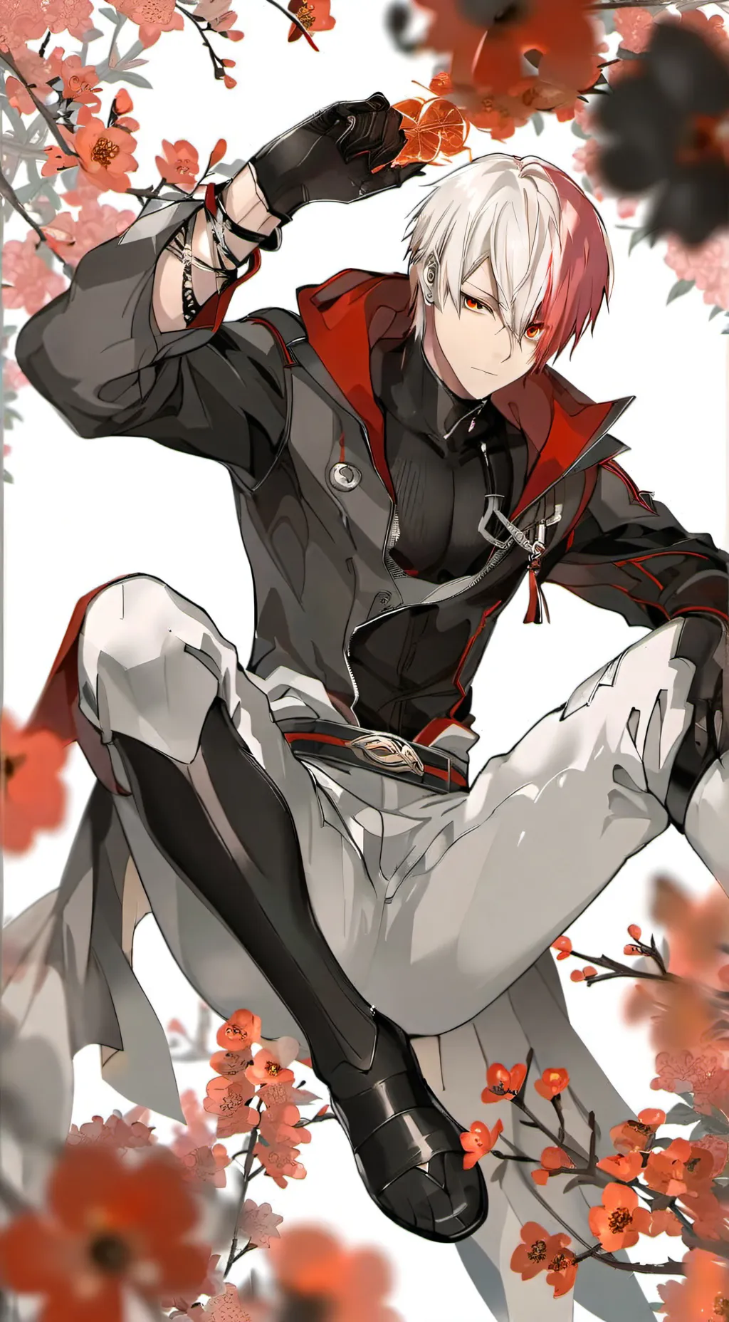 ai character: mha shoto background