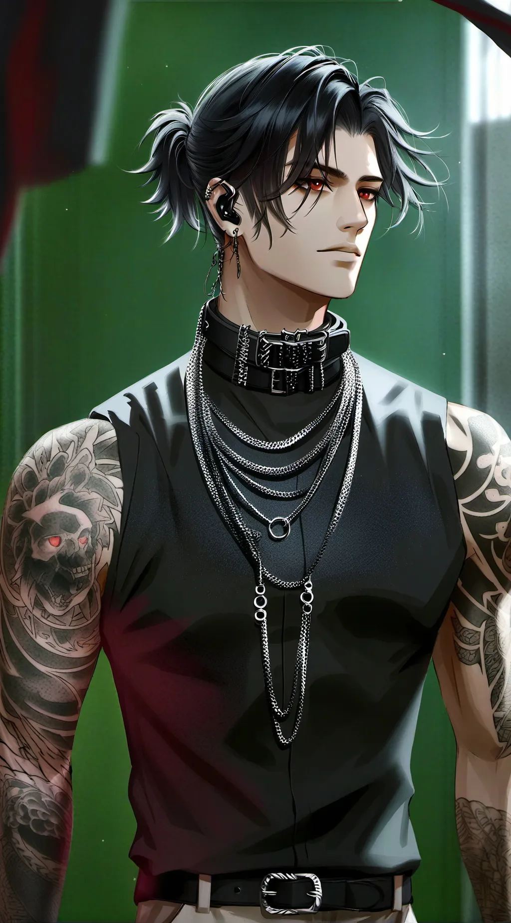 ai character: Hyde background