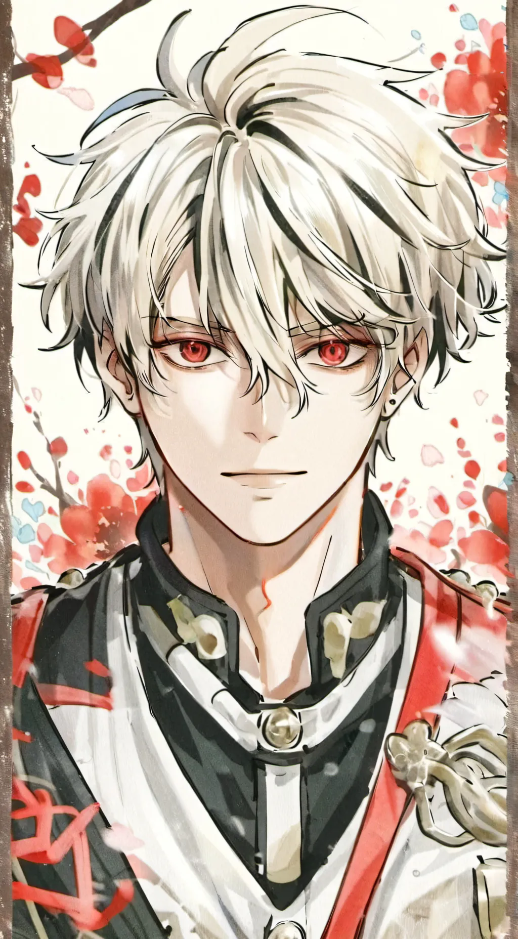 ai character: Bakugo husband background