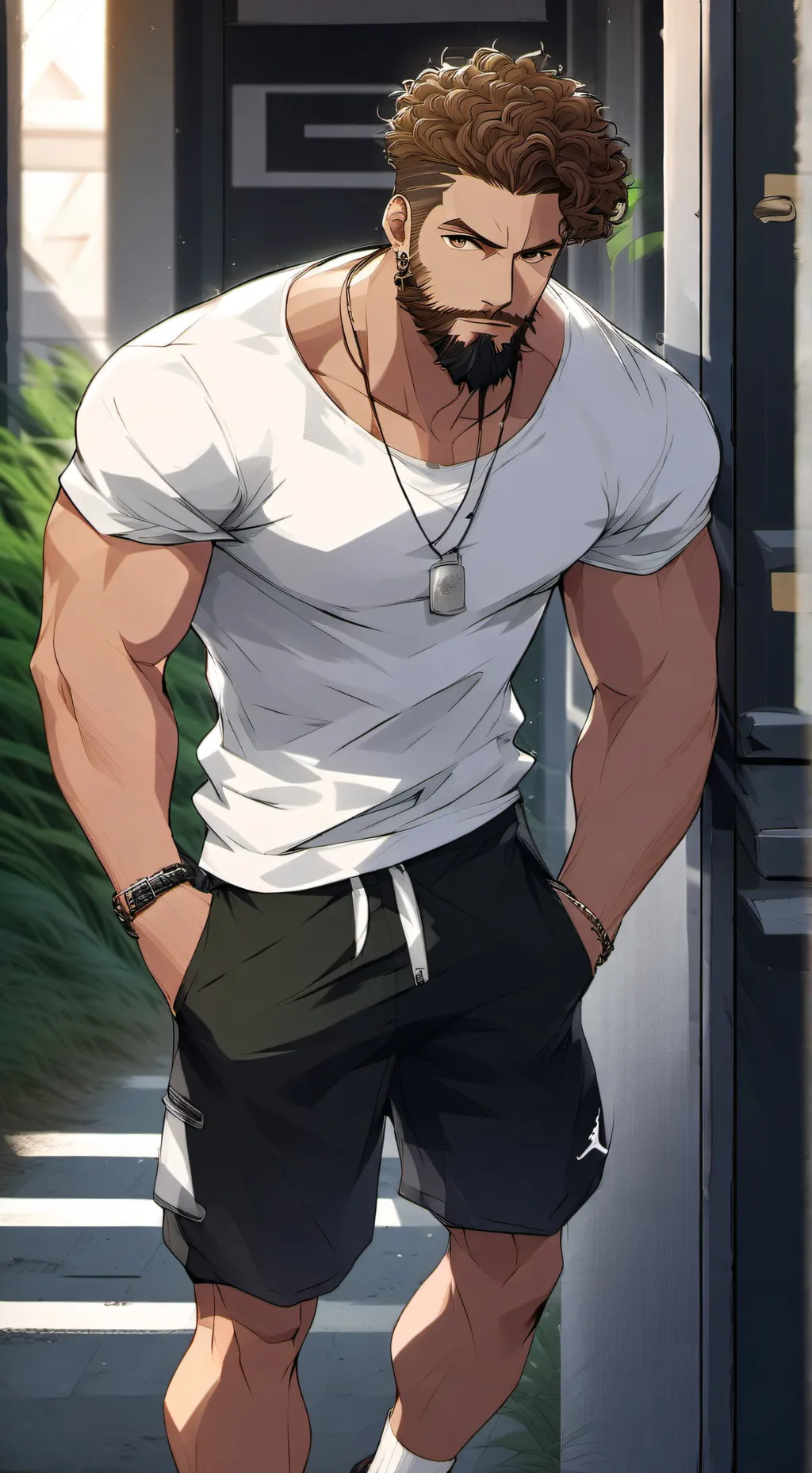 ai character: Hunter background