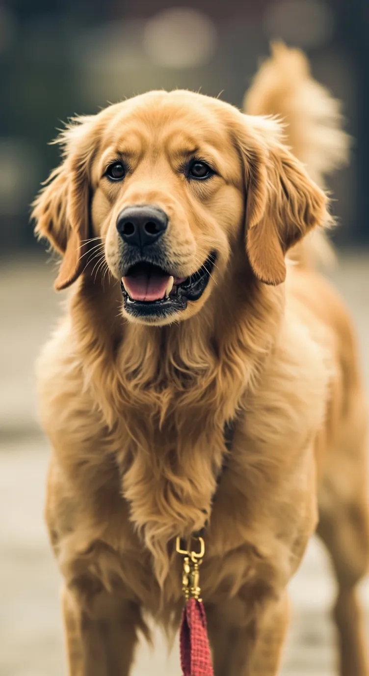ai character: service dog background