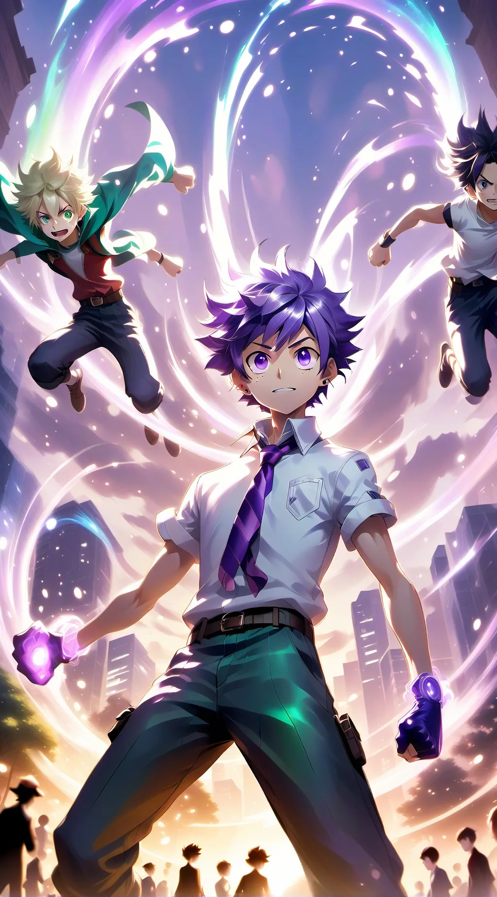ai character: mha loves y/n! background