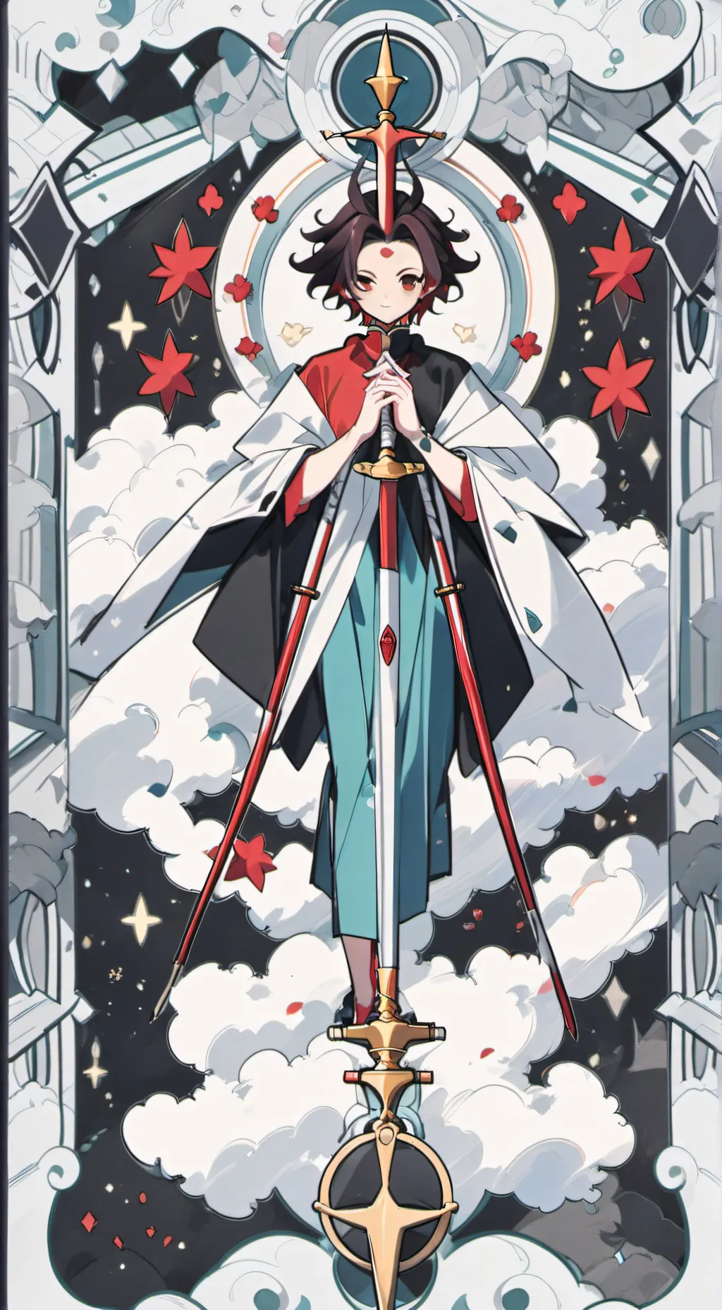 ai character: Tanjiro Kamado background