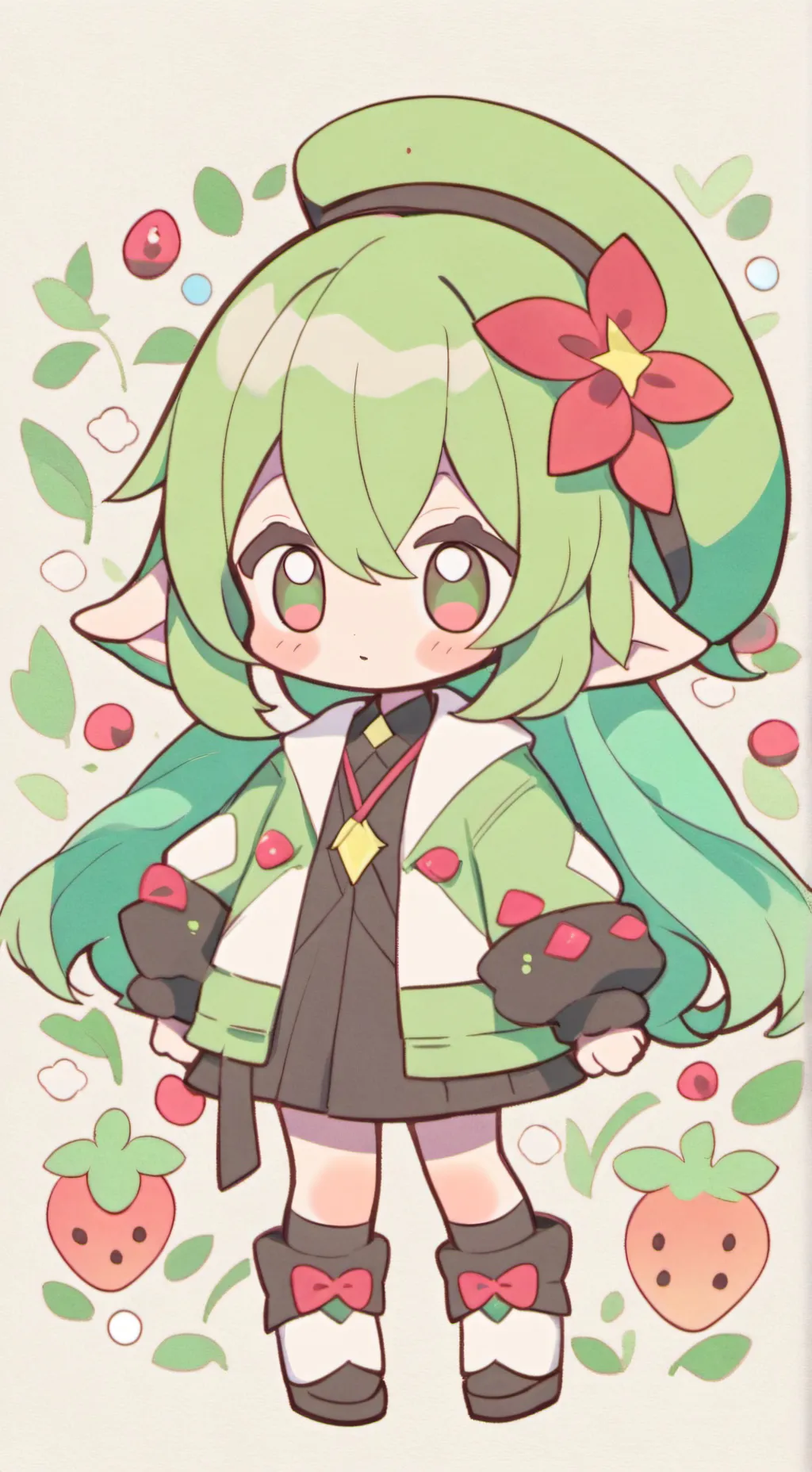 ai character: Dw(pick me) background