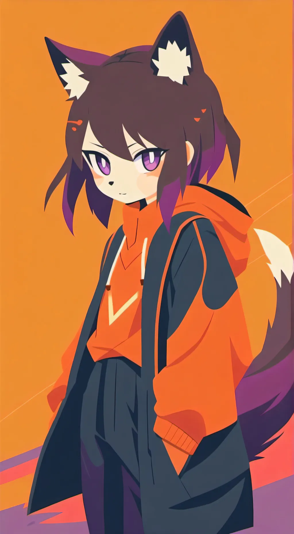 ai character: Lilly background