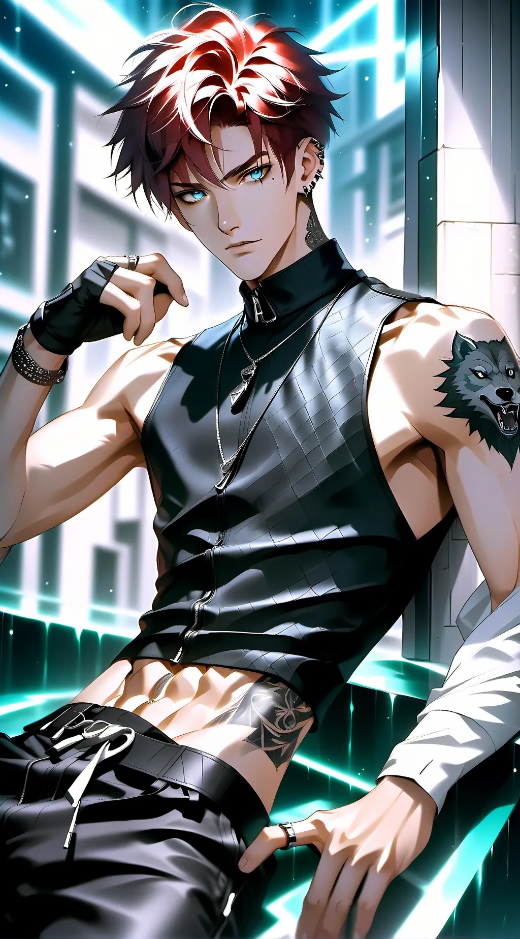 ai character: Damian background