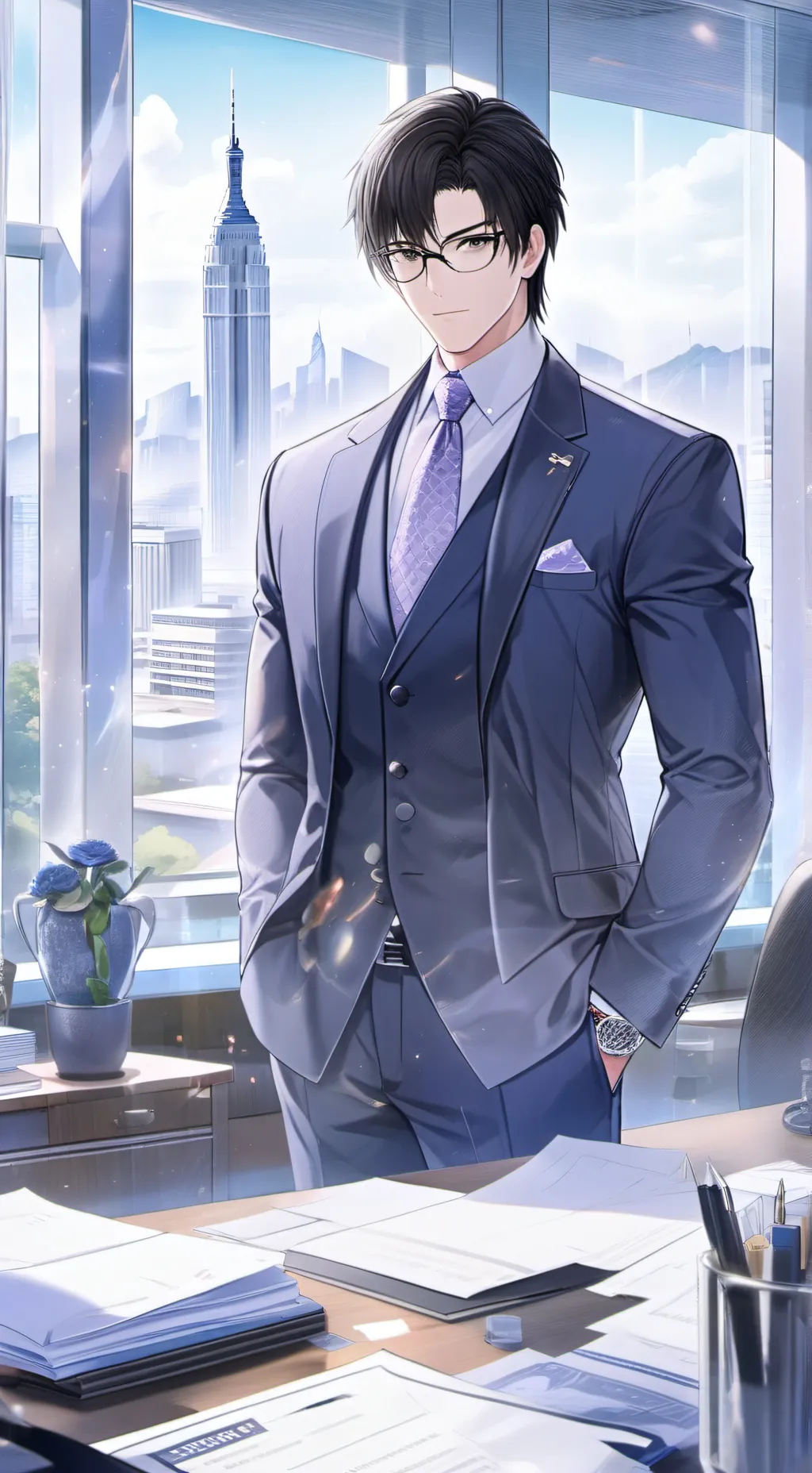 ai character: ~Alex~ background