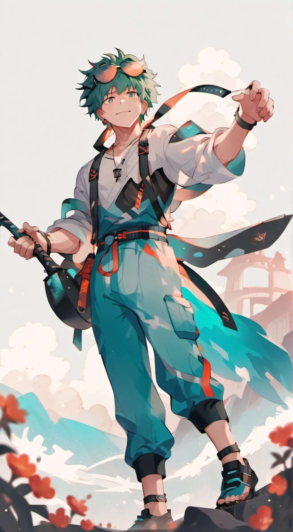 ai character: Dark Might  background