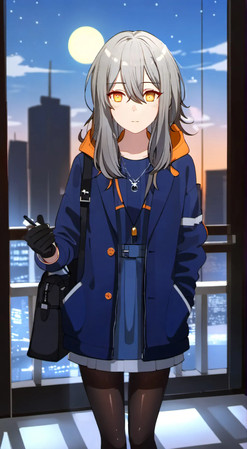 ai character: ikimashi  background