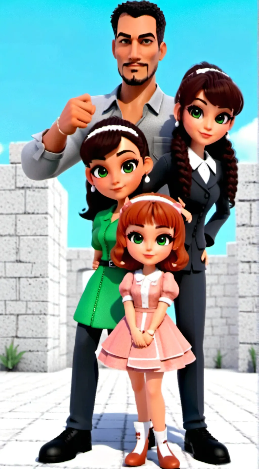 ai character: Spy family background